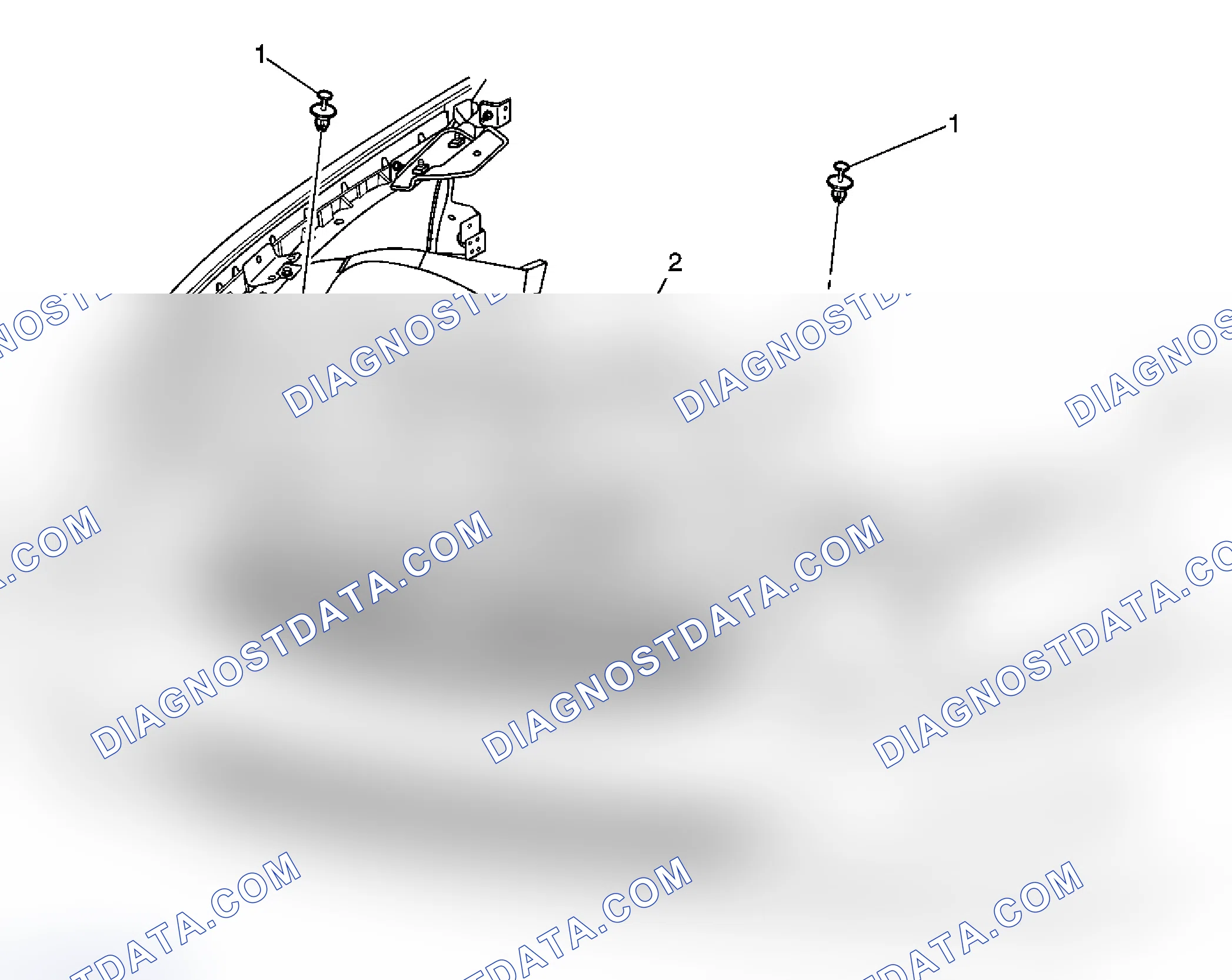 Scheme 19: Radiator Support Sight Shield Replacement