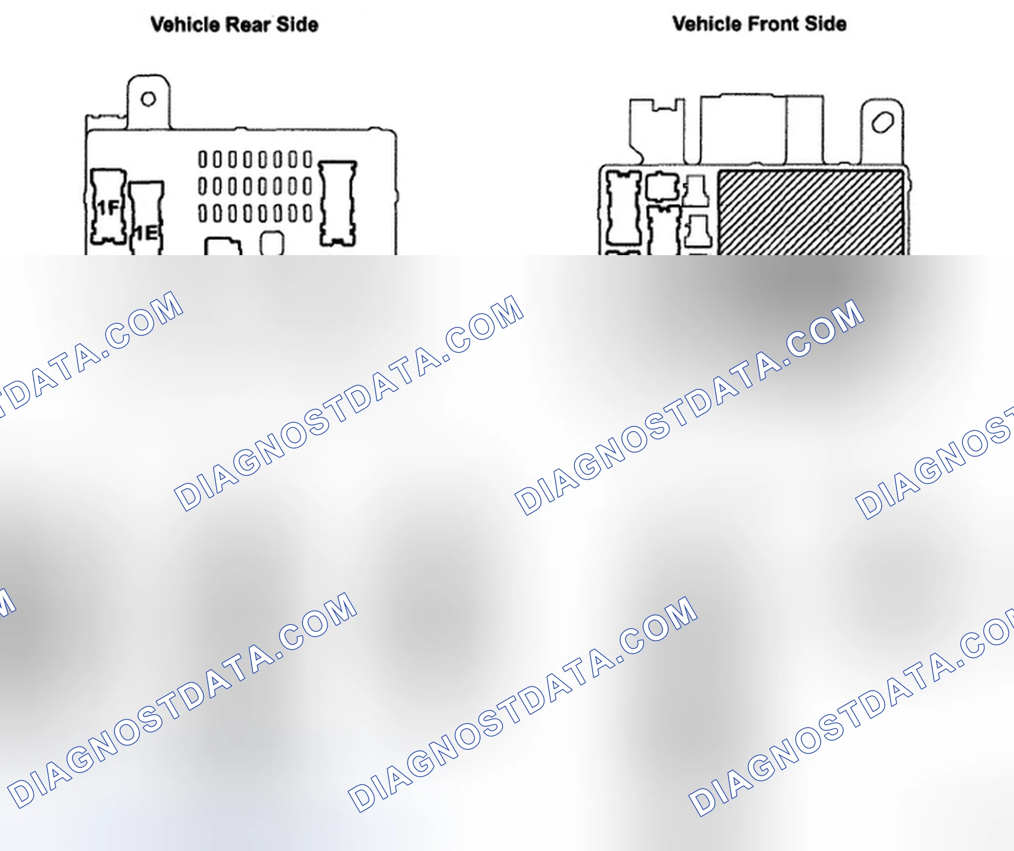Scheme 60: TERMINALS OF ECU