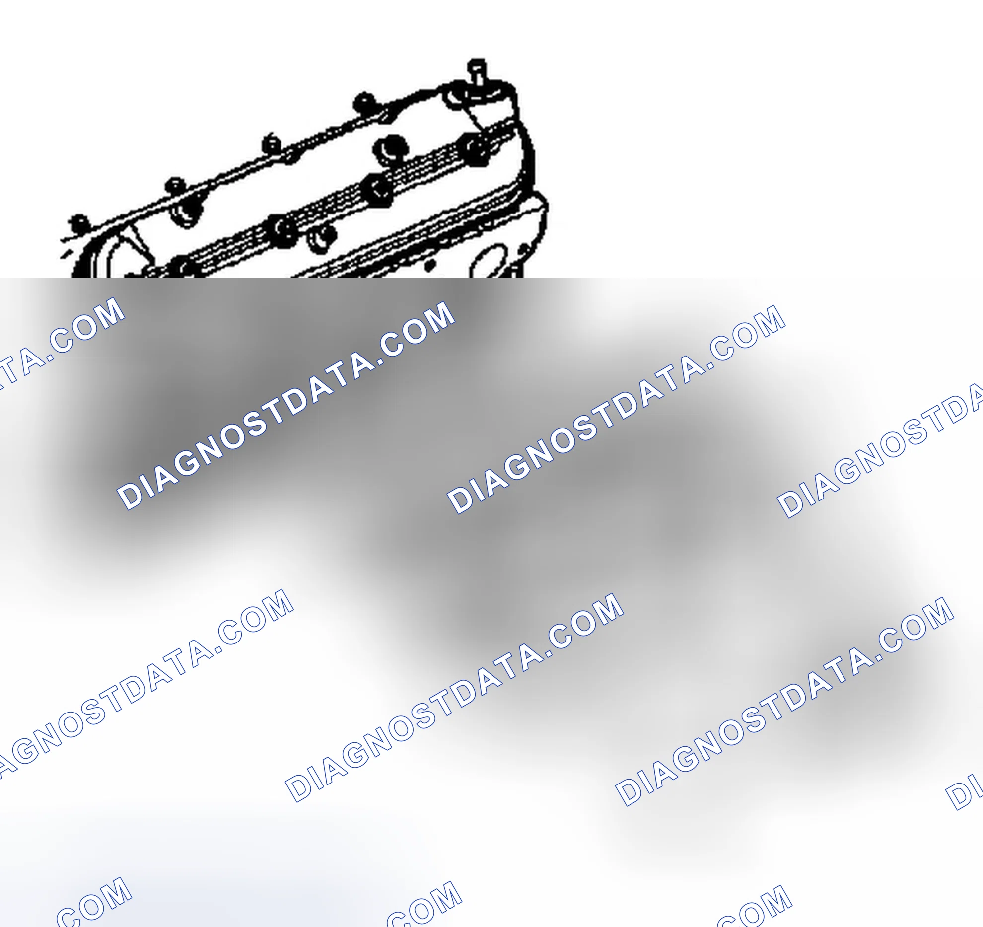 Scheme 470: Exhaust Manifold Removal - Left Side