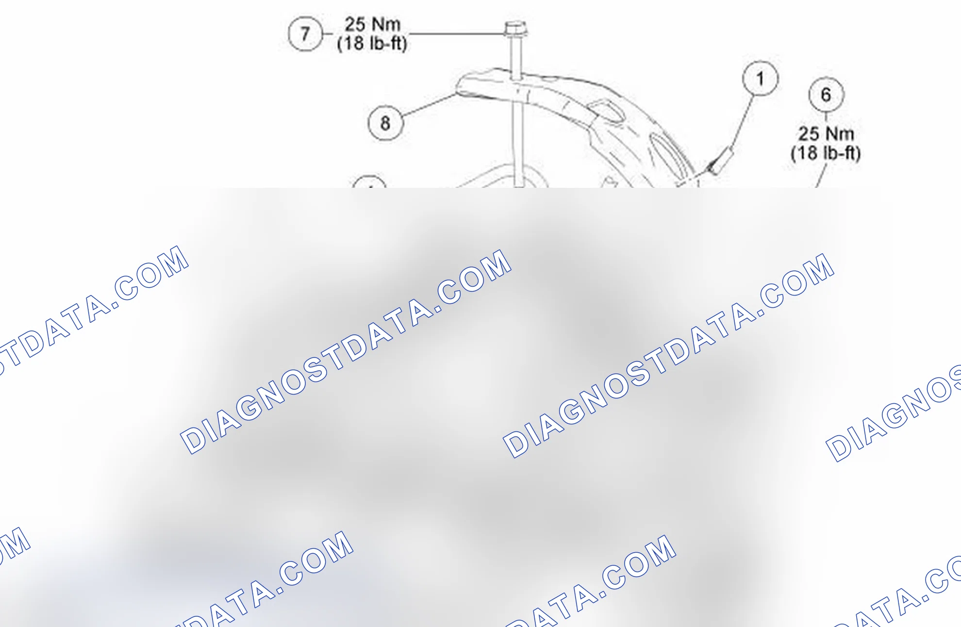 Scheme 3: Fuel Rail and Fuel Injector - Exploded View