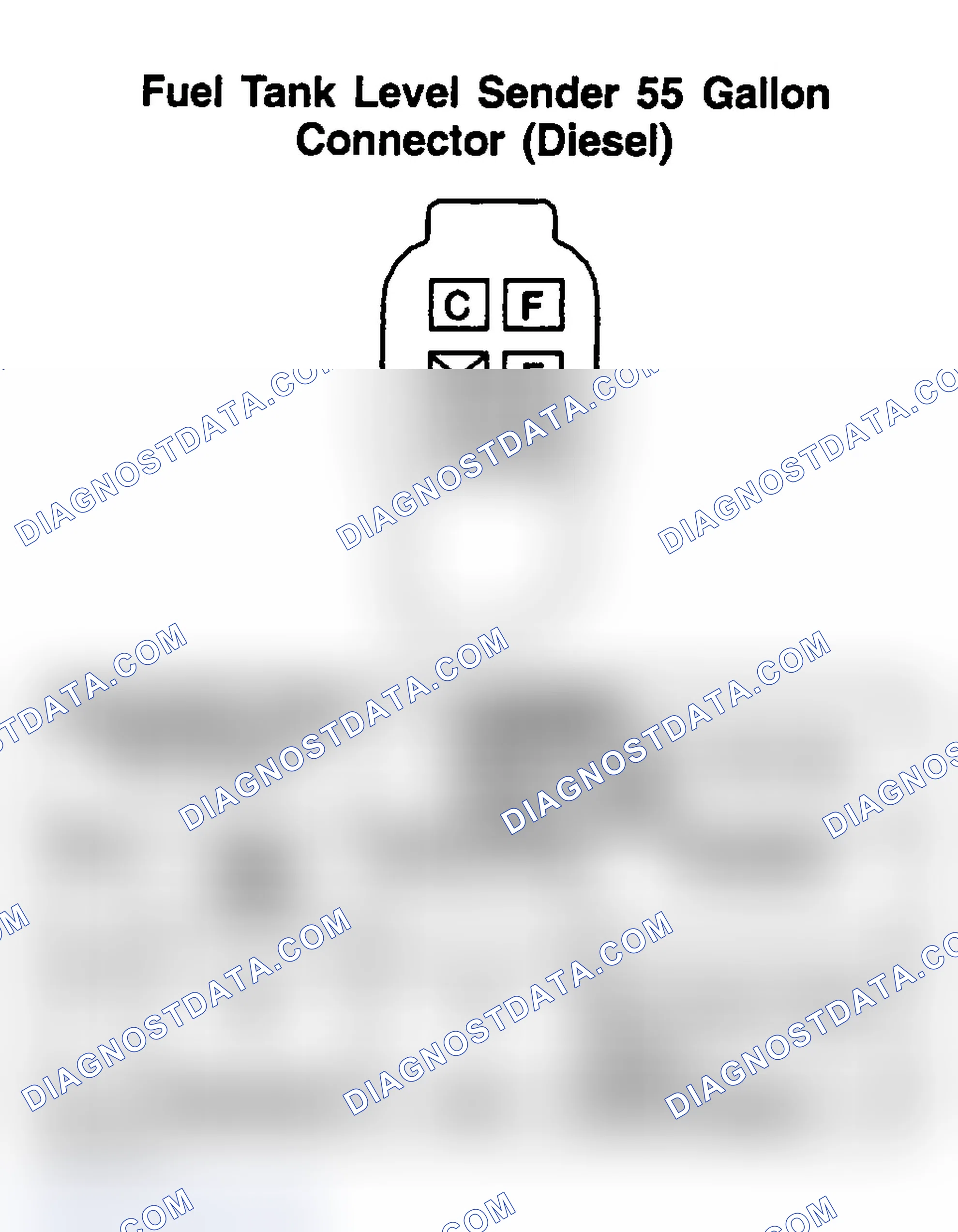 Scheme 165: FUEL TANK LEVEL SENDER (55-GALLON TANK - DIESEL)