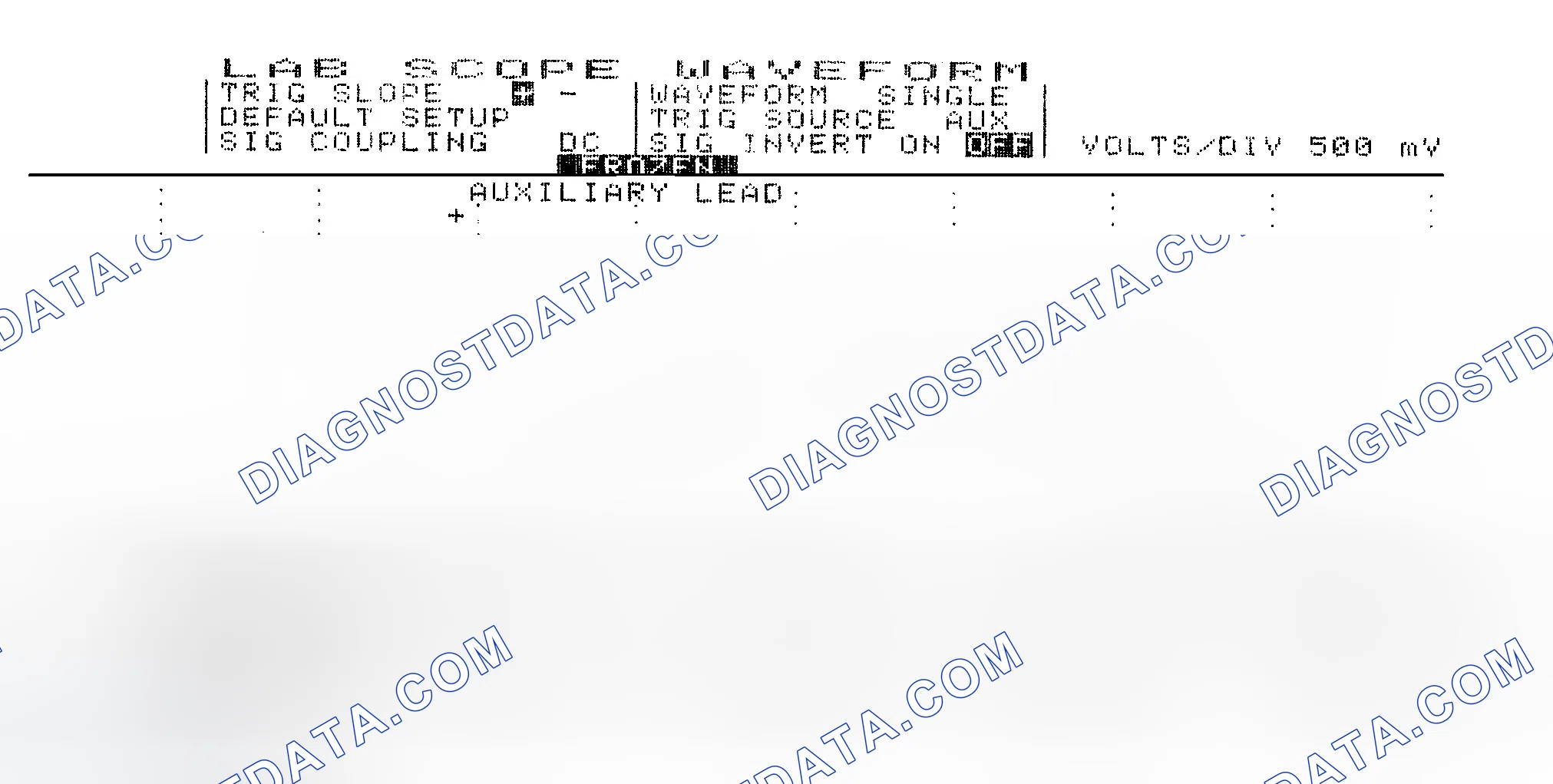 Scheme 14: Single Injector w/Excessive Current Flow - Current Pattern