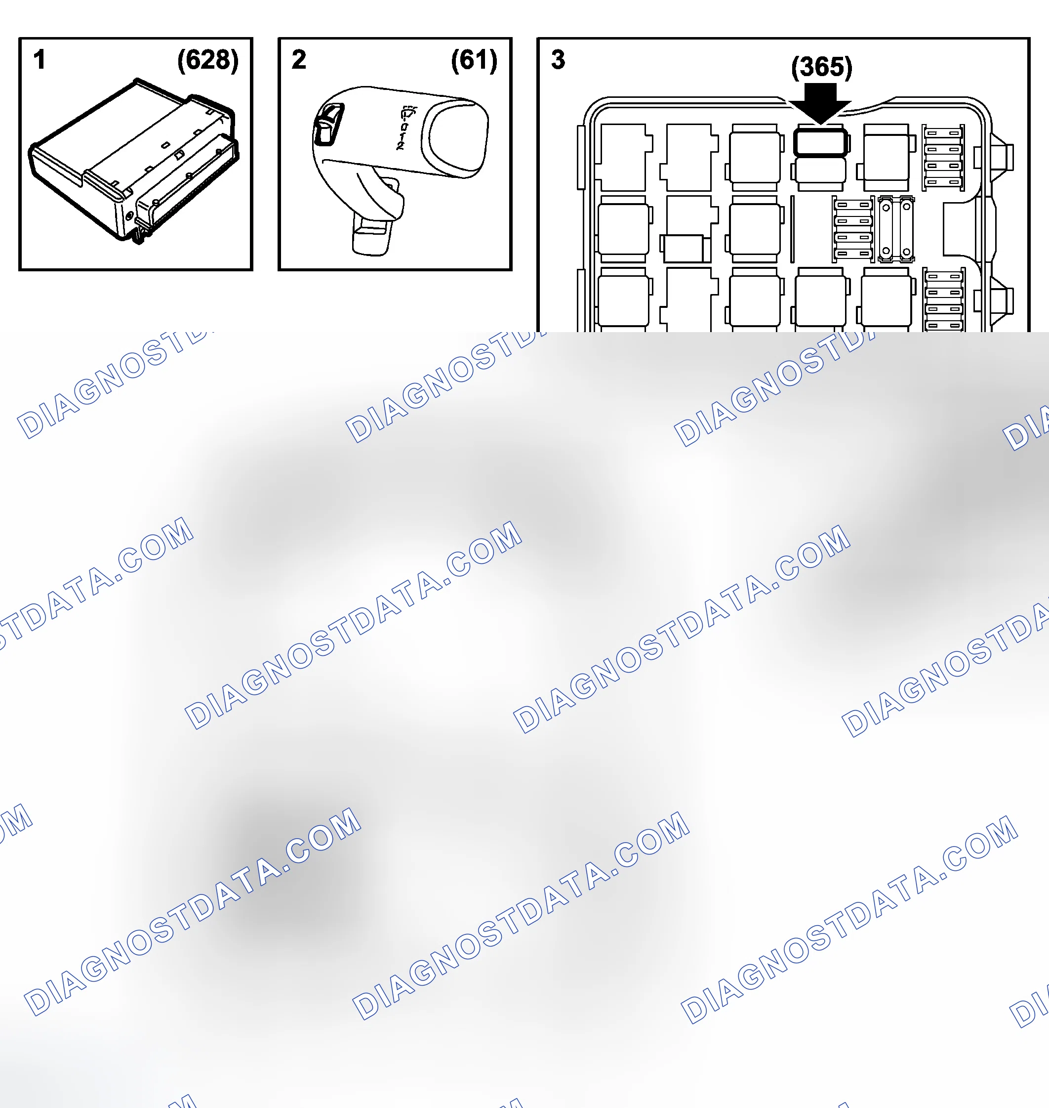Scheme 21: Main Components, Headlamp Wiper