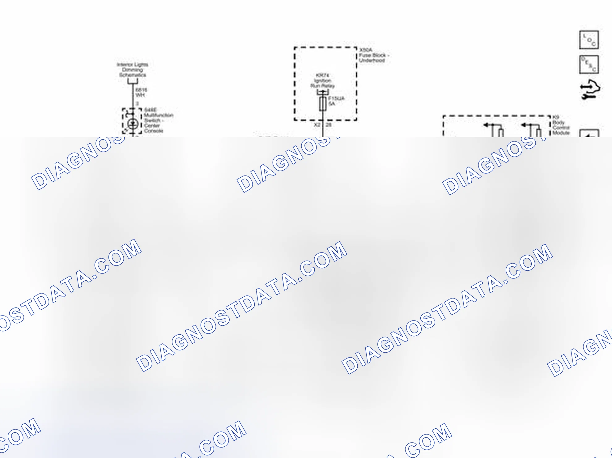 Scheme 11: Lane Departure Warning (UFL) and Forward Collision Alert (UEU)