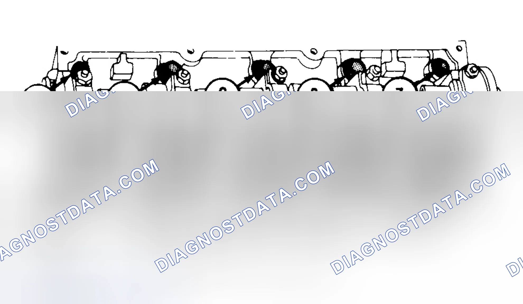Scheme 7: Typical Cylinder Head Tightening or Loosening Sequence