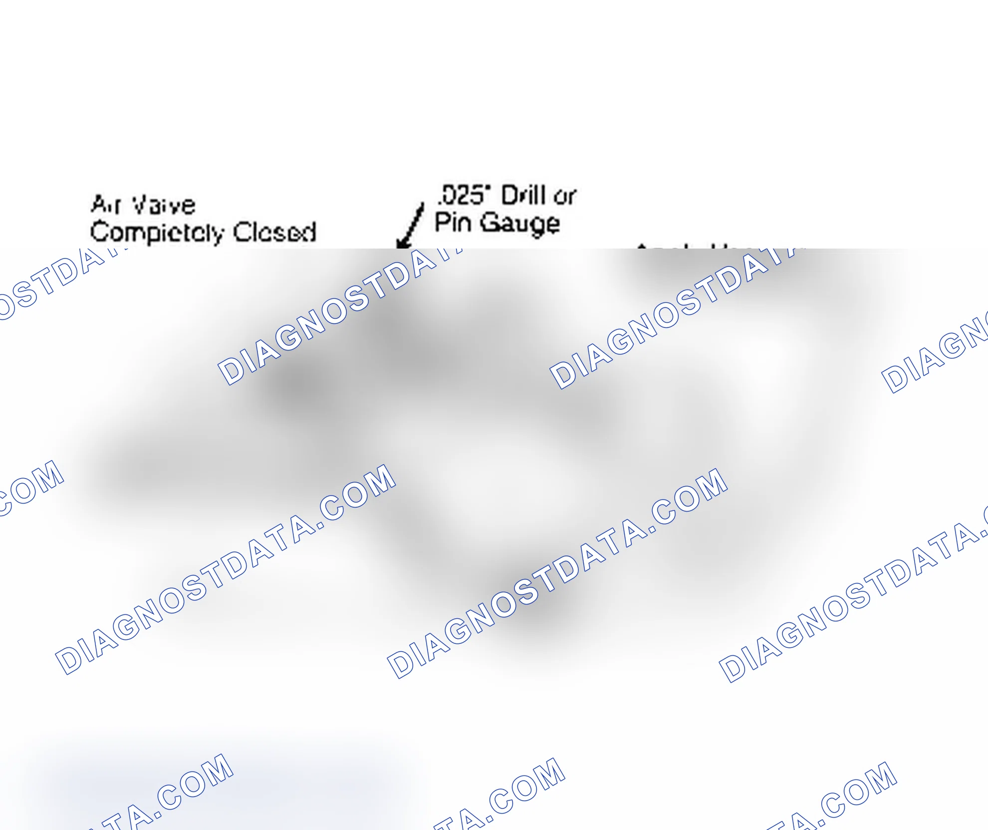 Scheme 27: Air Valve Rod Adjustment (Front)