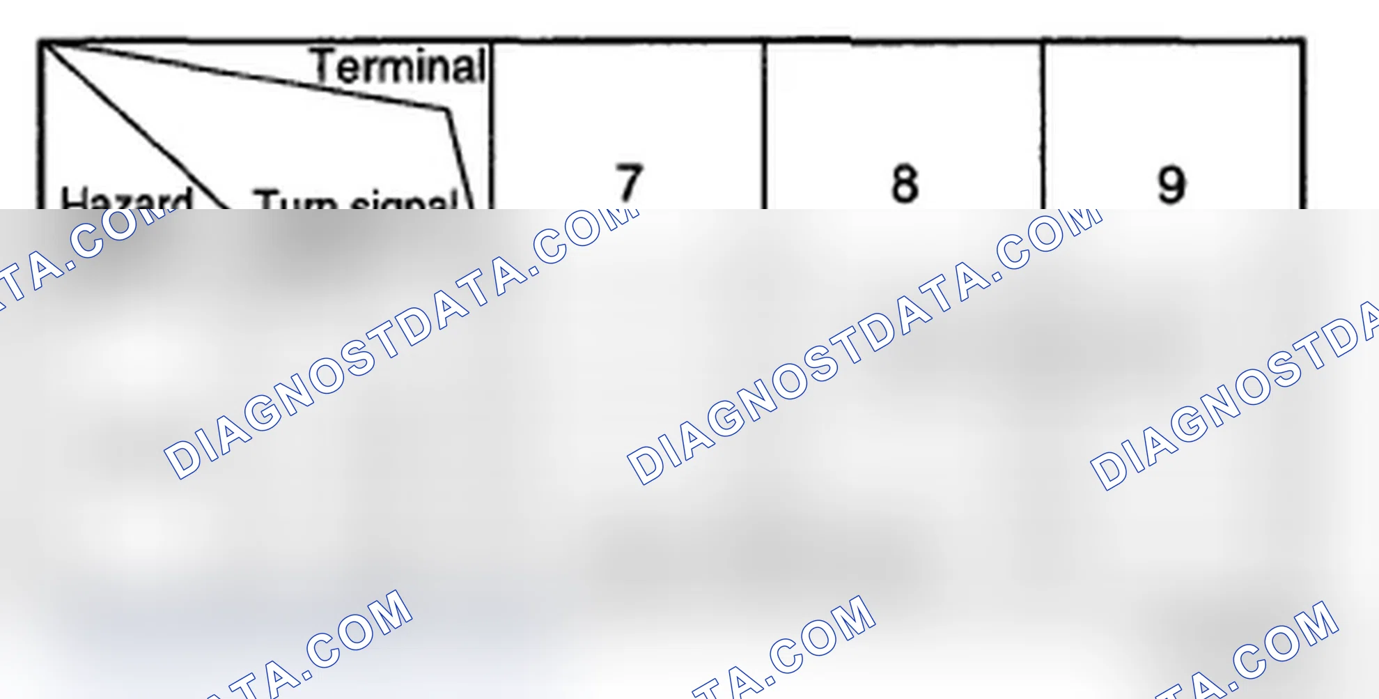 Scheme 78: TURN SIGNAL SWITCH