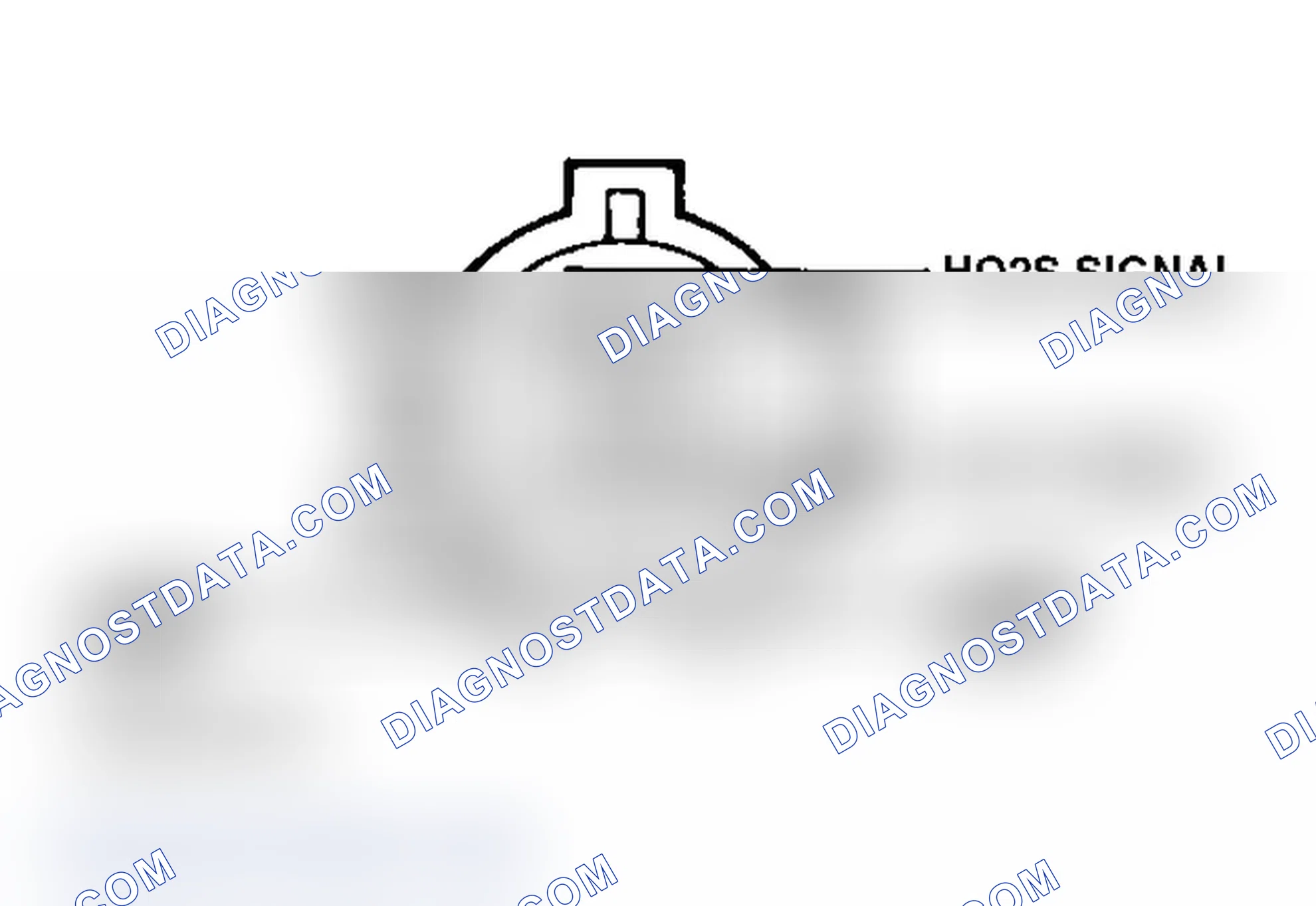 Scheme 61: HO2S Sensor Wiring Harness Connector