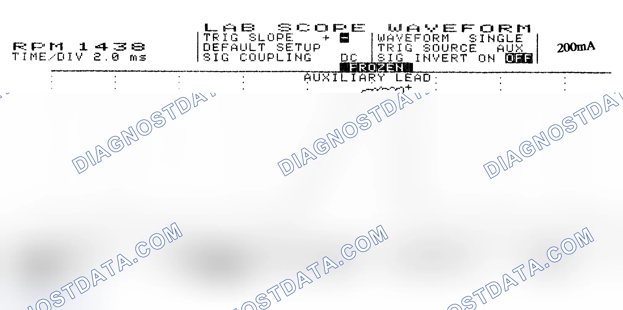 Scheme 15: Single Injector w/Normal Current Flow - Current Pattern