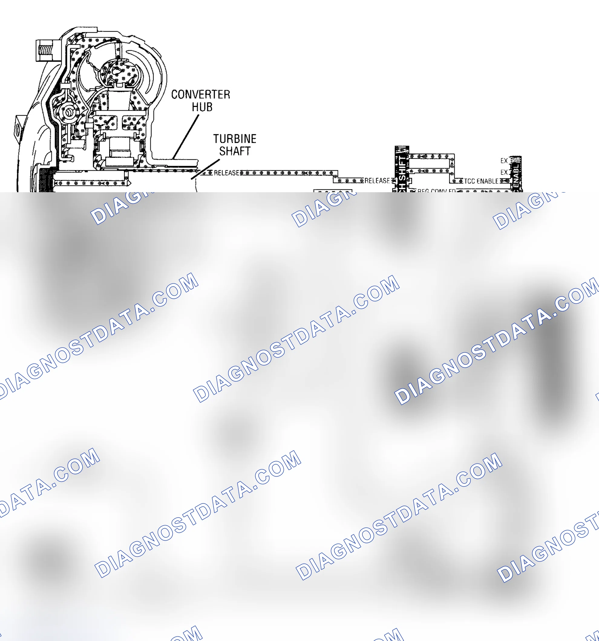 Scheme 38: Code 39 Schematic (5.7L W/ 4L80-E Transmission) TCC Stuck Off