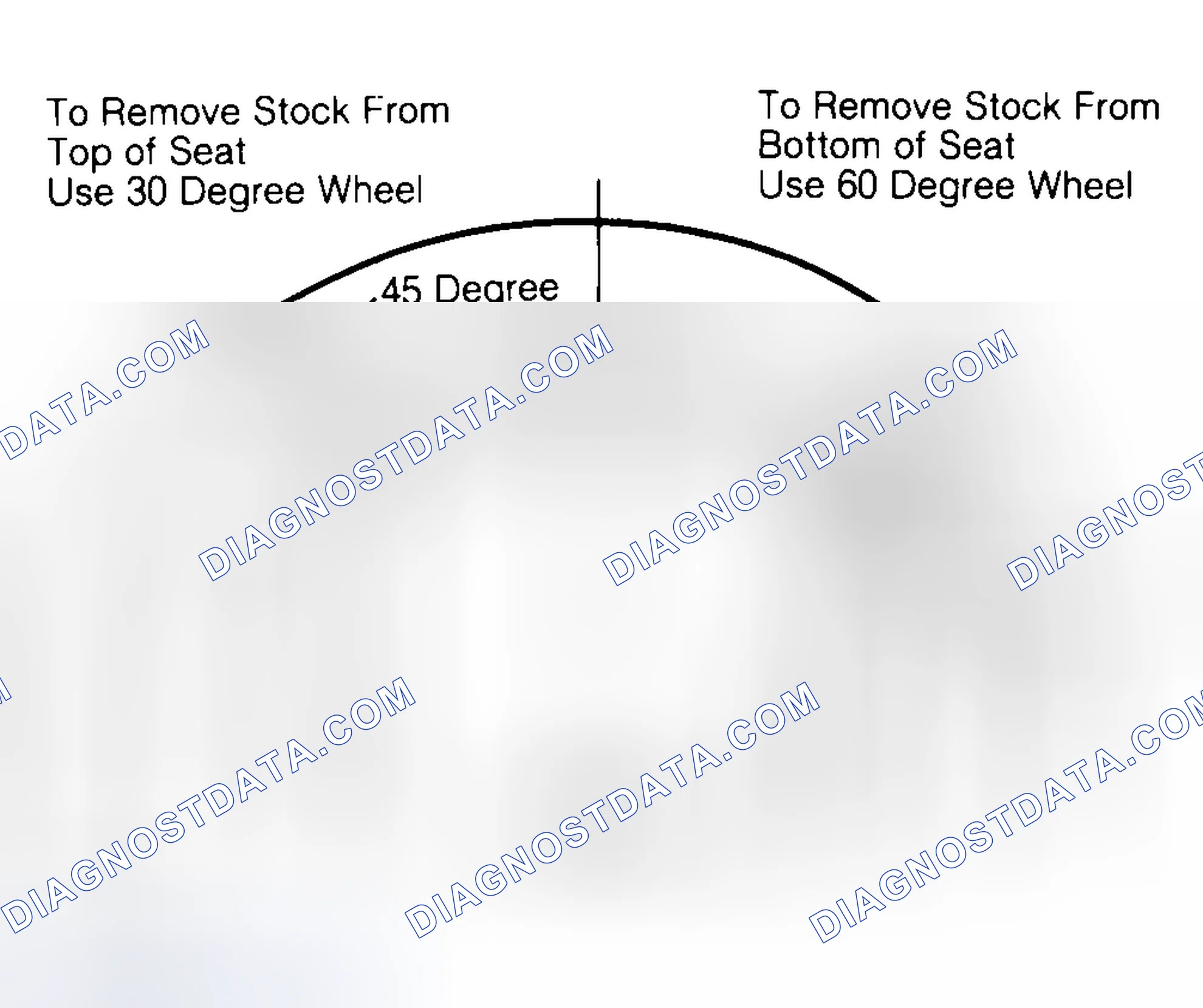 Scheme 19: Adjusting Valve Seat Width