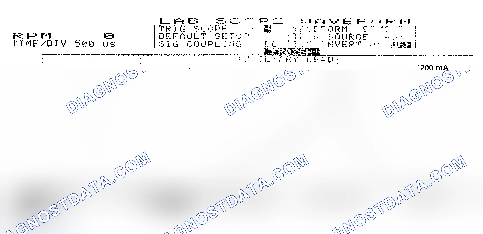 Scheme 17: Single Injector w/Normal Current Flow - Current Pattern