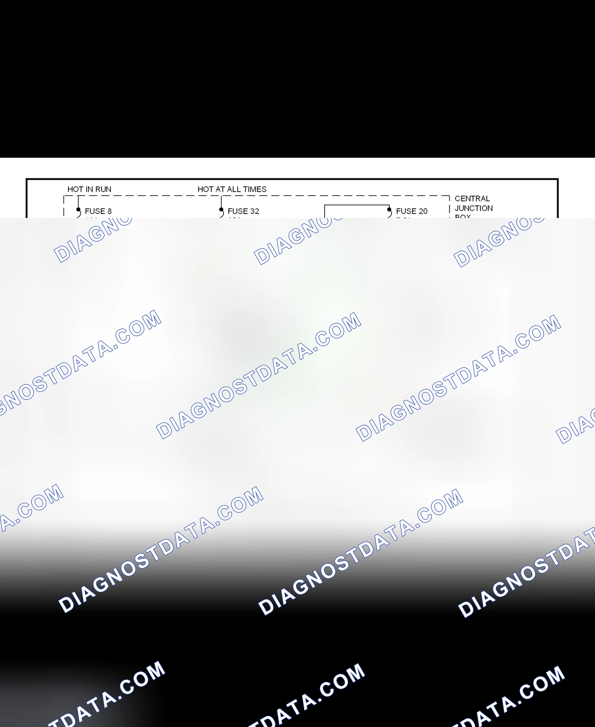 Fig. 209: Shift Interlock System Wiring Diagram (2002 Town Car)