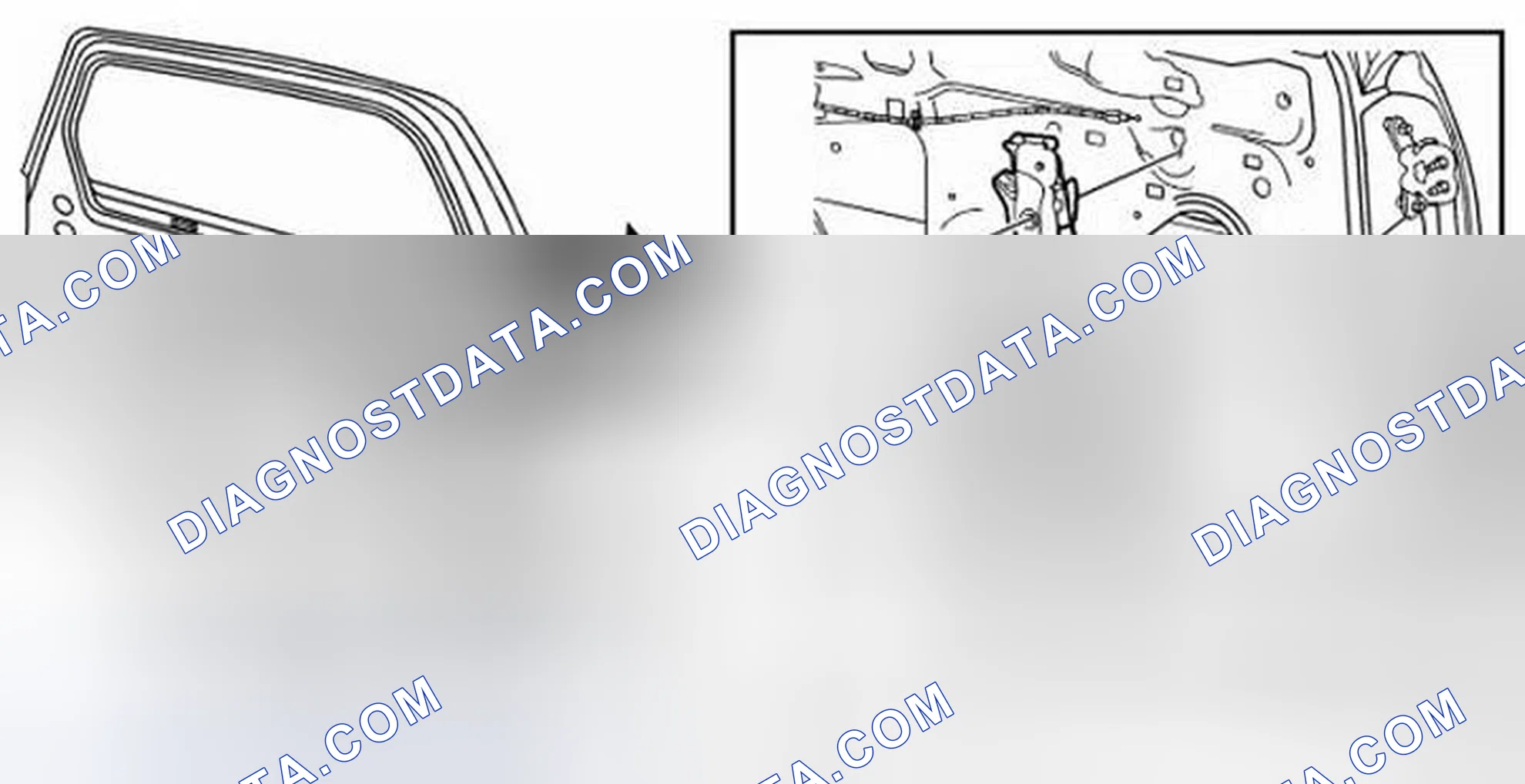 Scheme 14: Rear Side Door Window Regulator Replacement