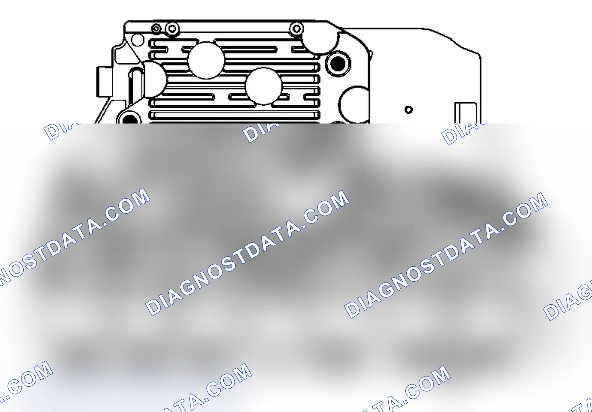 Scheme 106: Control Solenoid (w/Body and TCM) Valve Assembly - Channel Plate Side