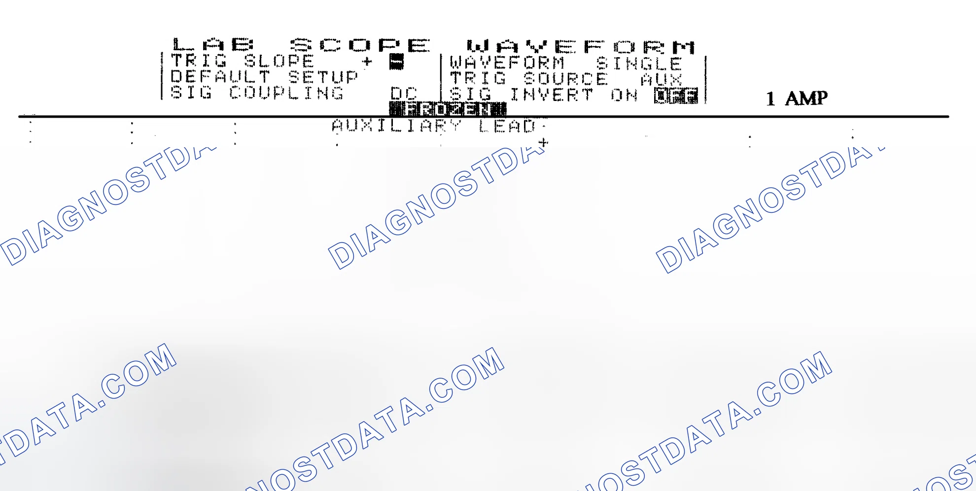 Scheme 20: Single Injector w/Normal Current Flow - Current Pattern