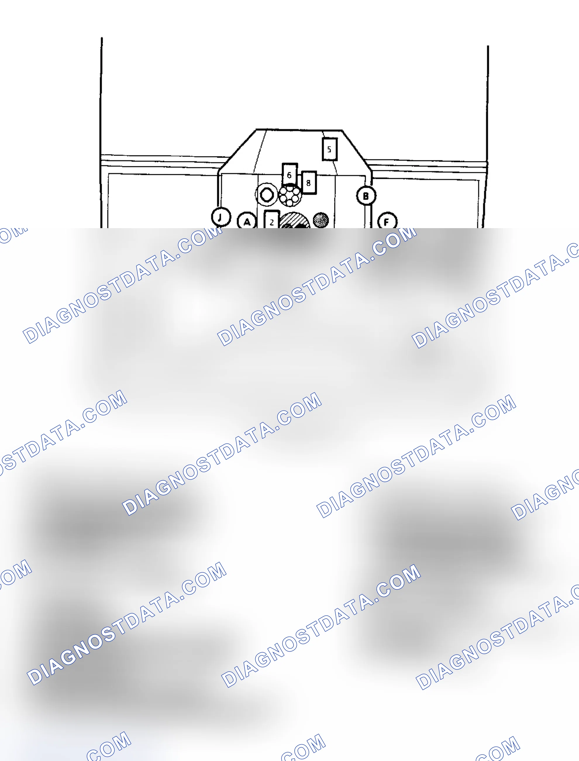 Scheme 150: Component Locations for "P" Series 5.7L