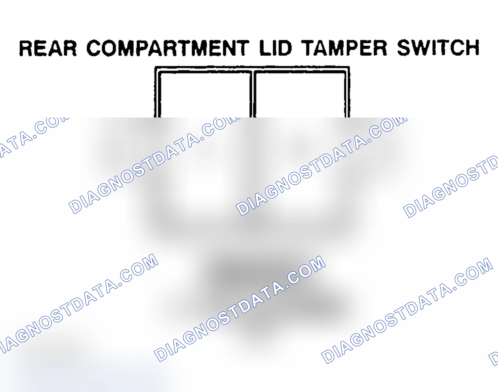 Scheme 214: REAR COMPARTMENT LID TAMPER SWITCH