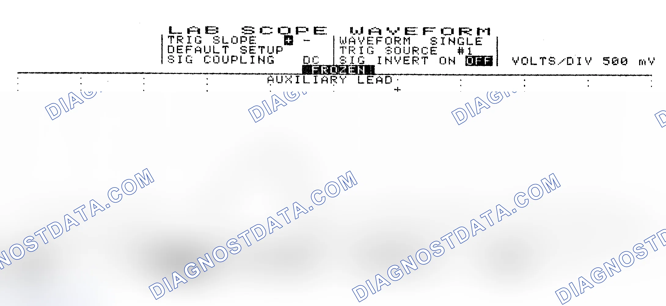 Scheme 10: Single Injector w/Excessive Current Flow - Current Pattern