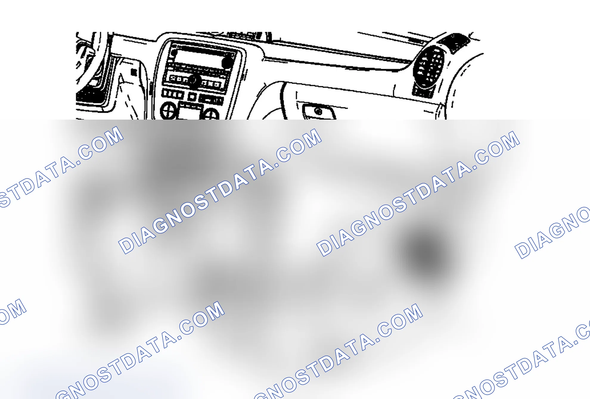 Scheme 163: Front Floor Console Extension Panel Replacement - Right Side (Enclave)