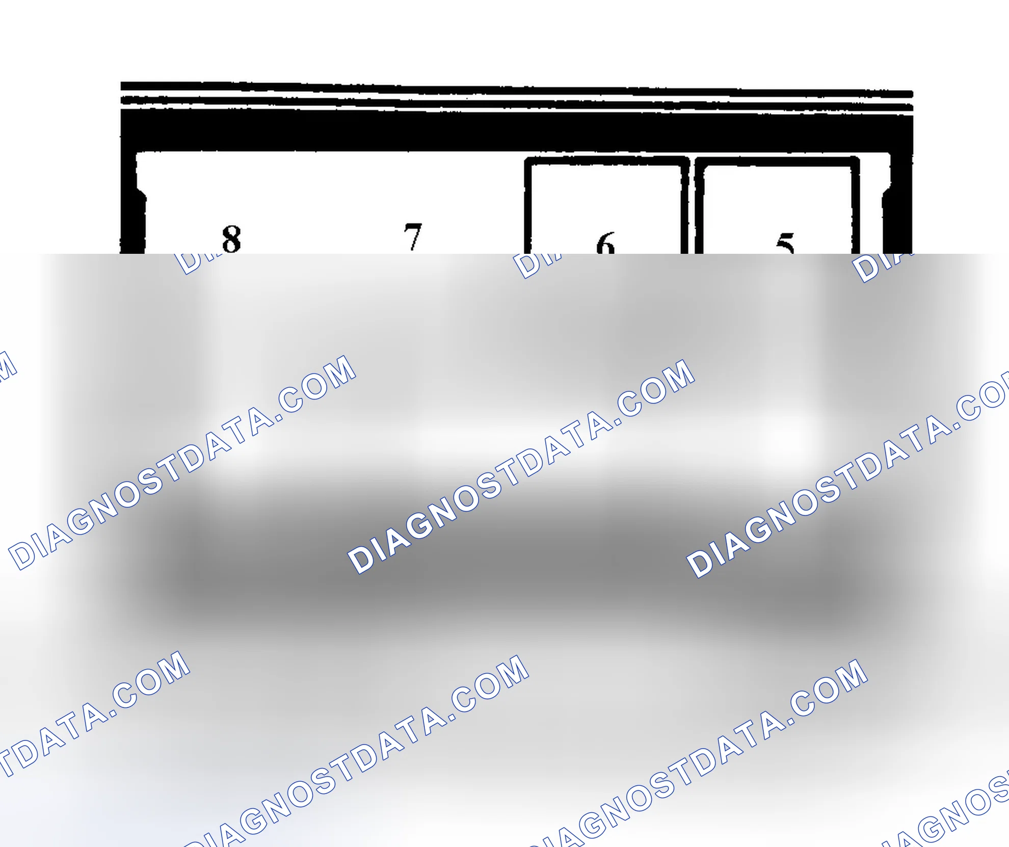 Scheme 14: ENGINE COMPARTMENT RELAY ID (1983-88 W/8-VALVE ENGINE)
