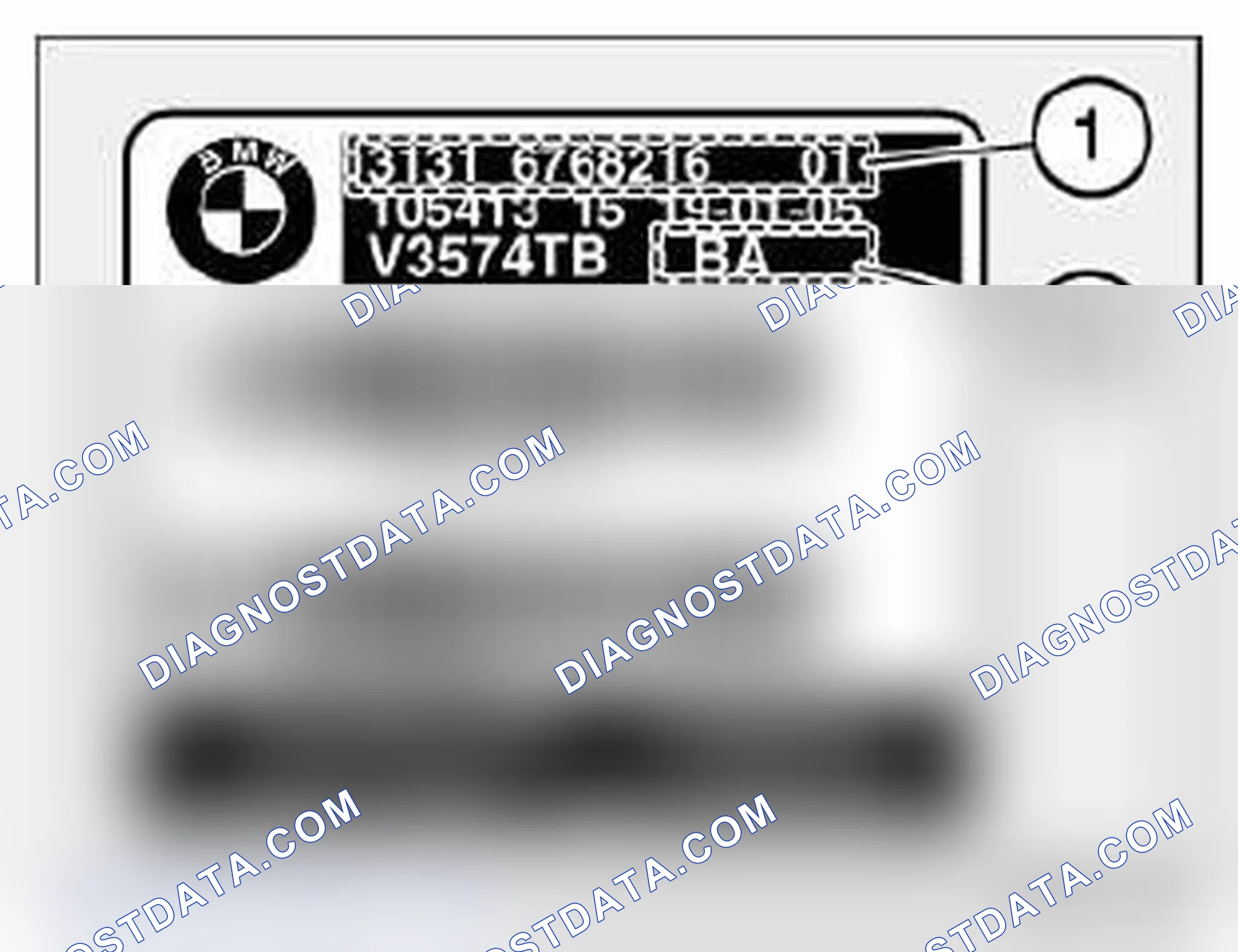 Scheme 26: 32 00... Identifying suspension from label on front axle