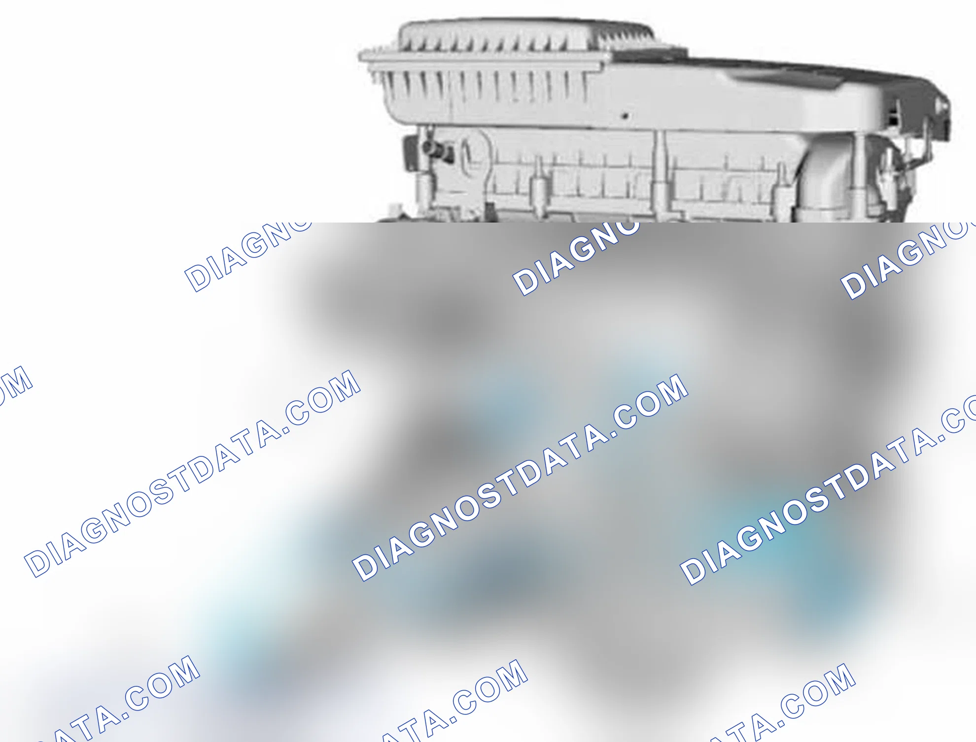 Scheme 3: RH Engine Sensor Locations - PHEV
