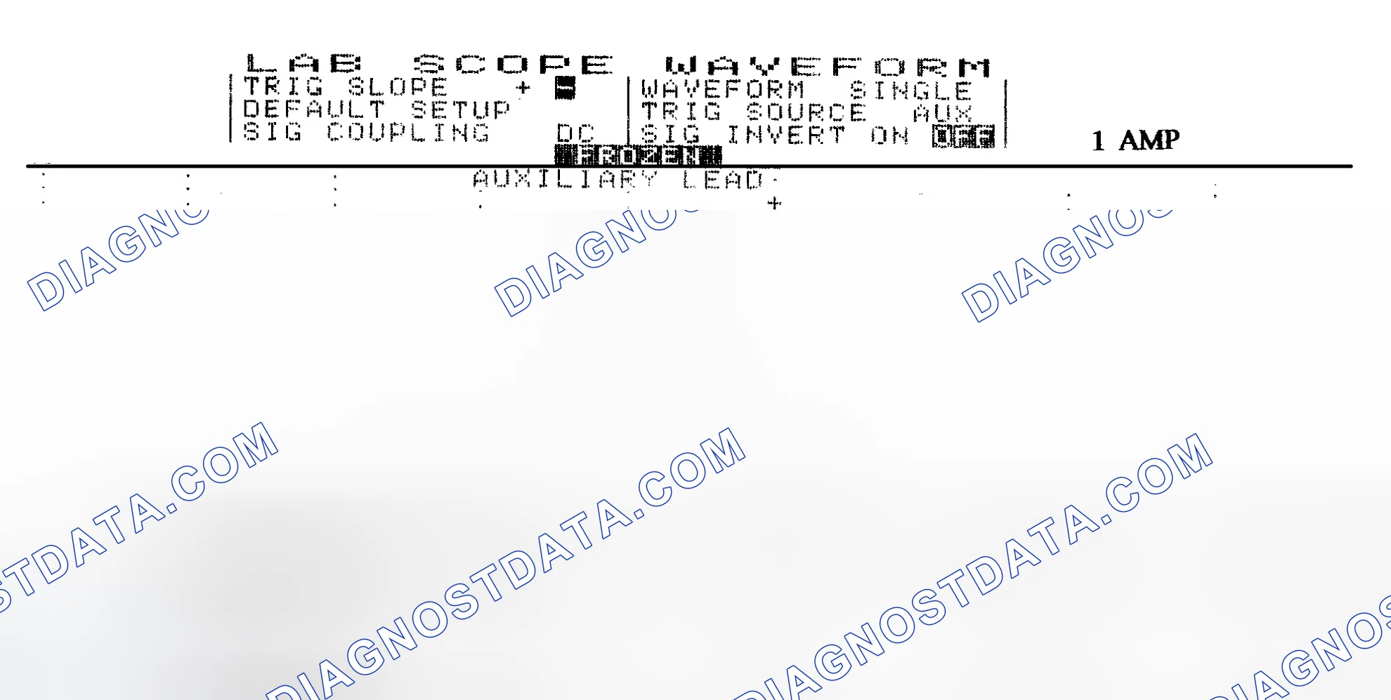 Scheme 20: Single Injector w/Normal Current Flow - Current Pattern