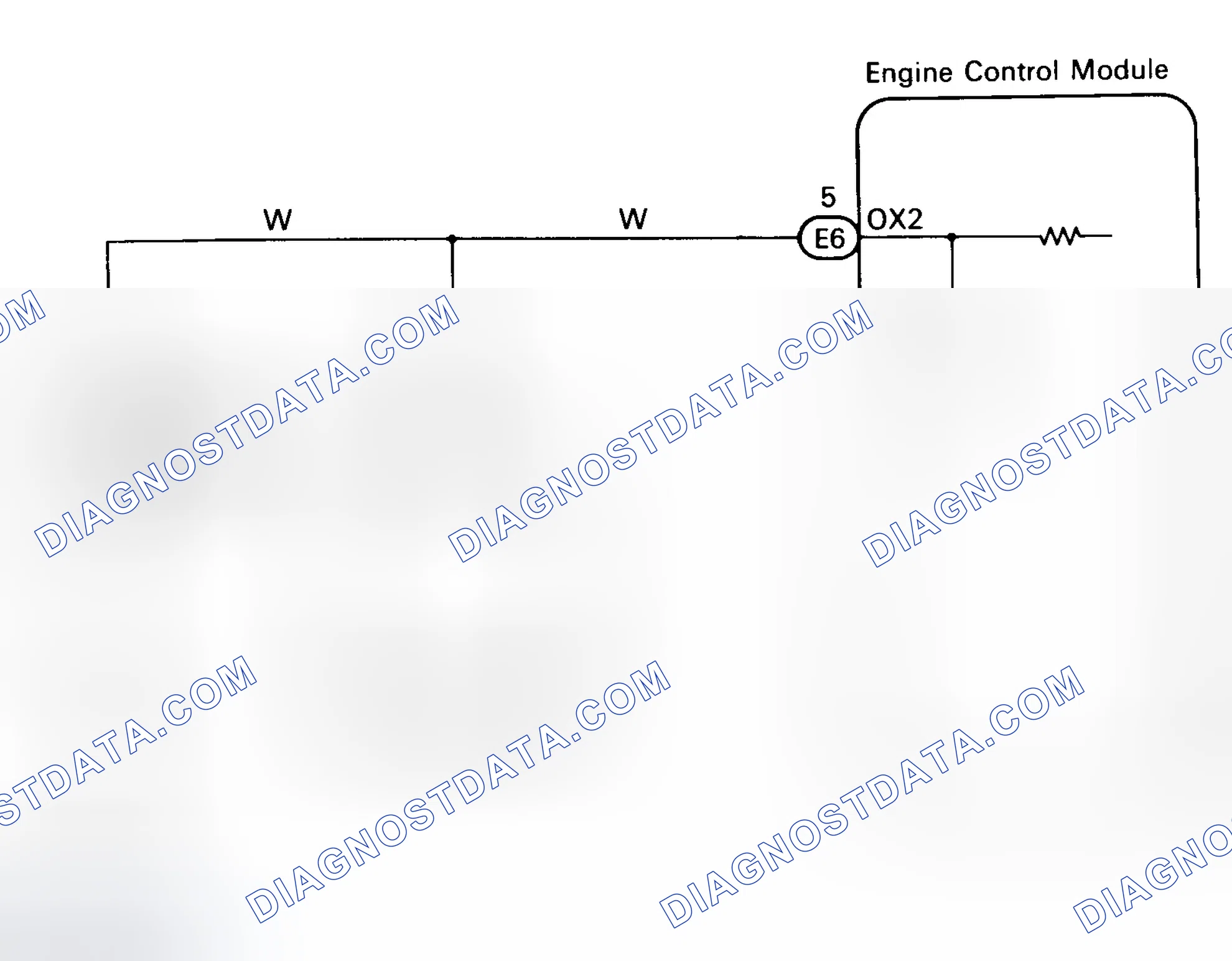 Scheme 152: DTC 27 - SUB-OXYGEN SENSOR SIGNAL (CALIF.)