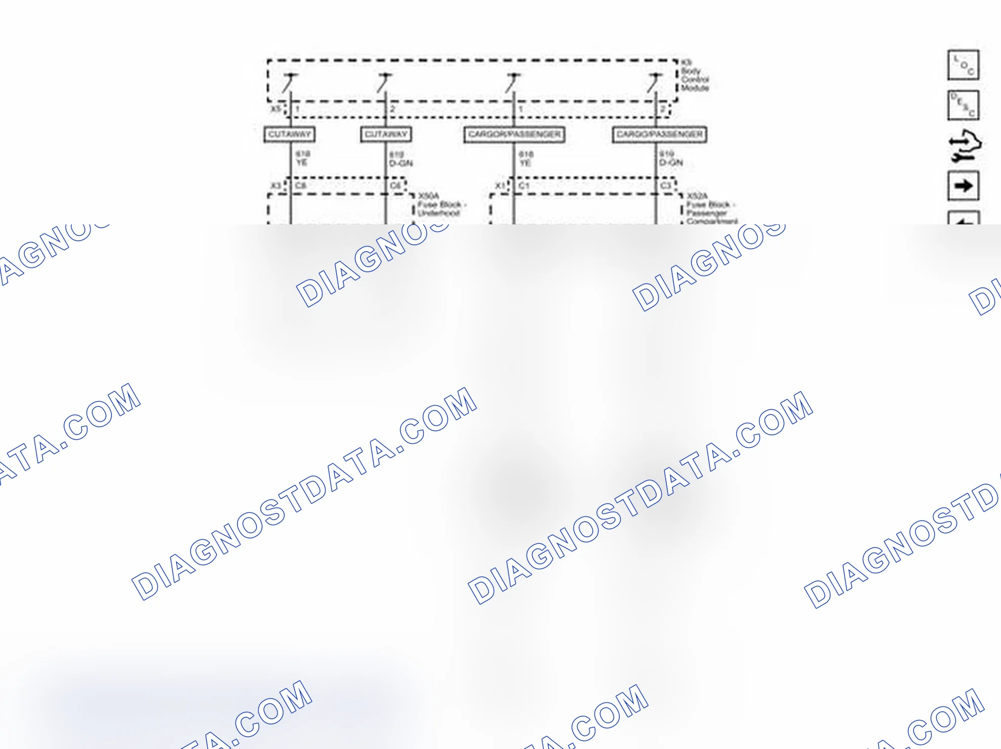 Scheme 6: Rear Turn Signal Lamps Wiring Schematics