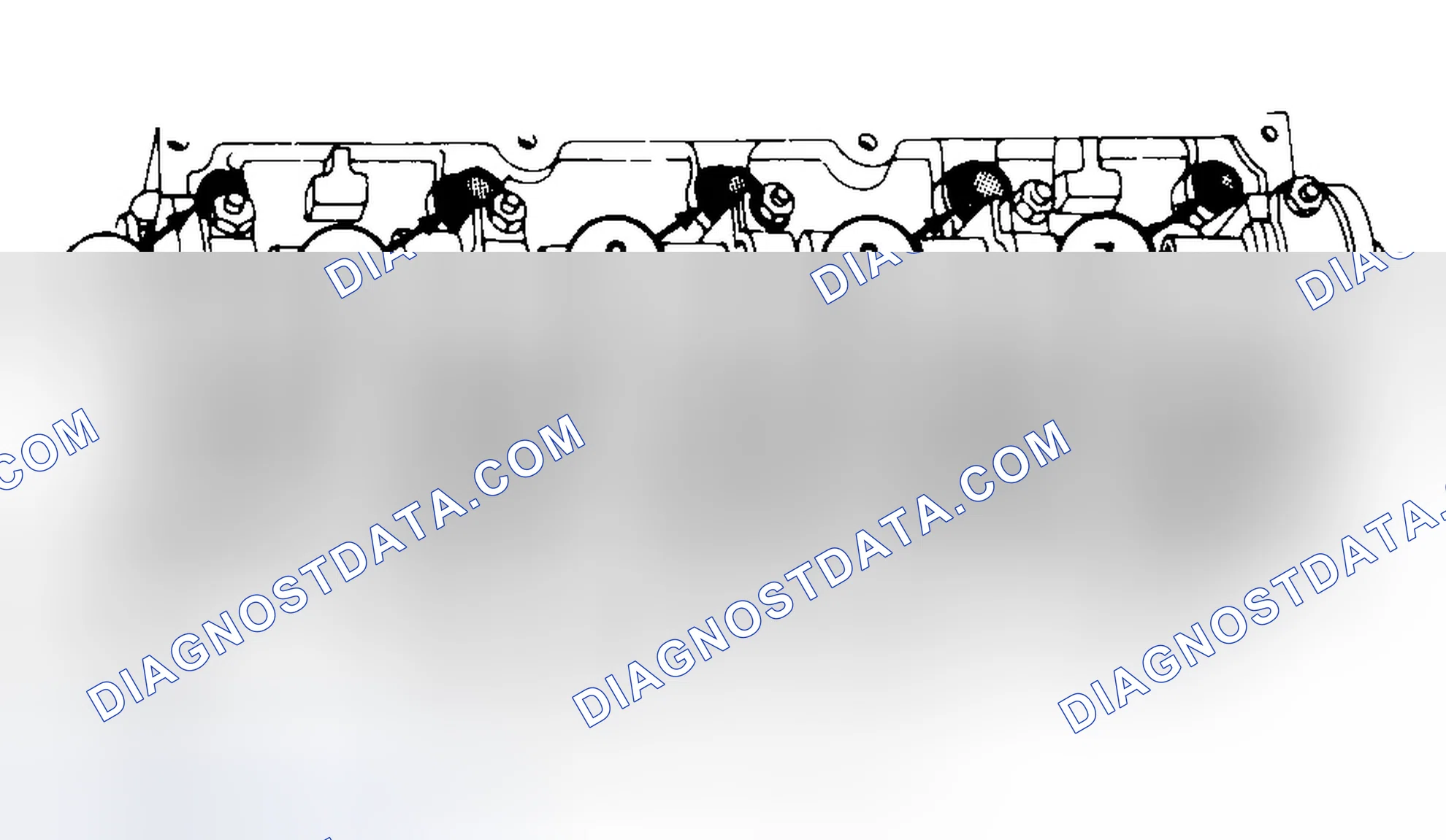 Scheme 7: Typical Cylinder Head Tightening or Loosening Sequence