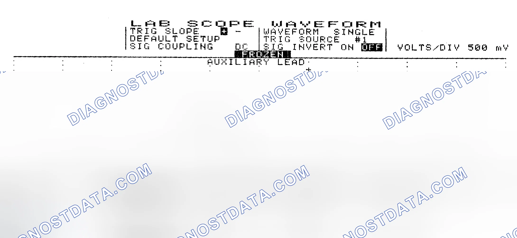 Scheme 10: Single Injector w/Excessive Current Flow - Current Pattern