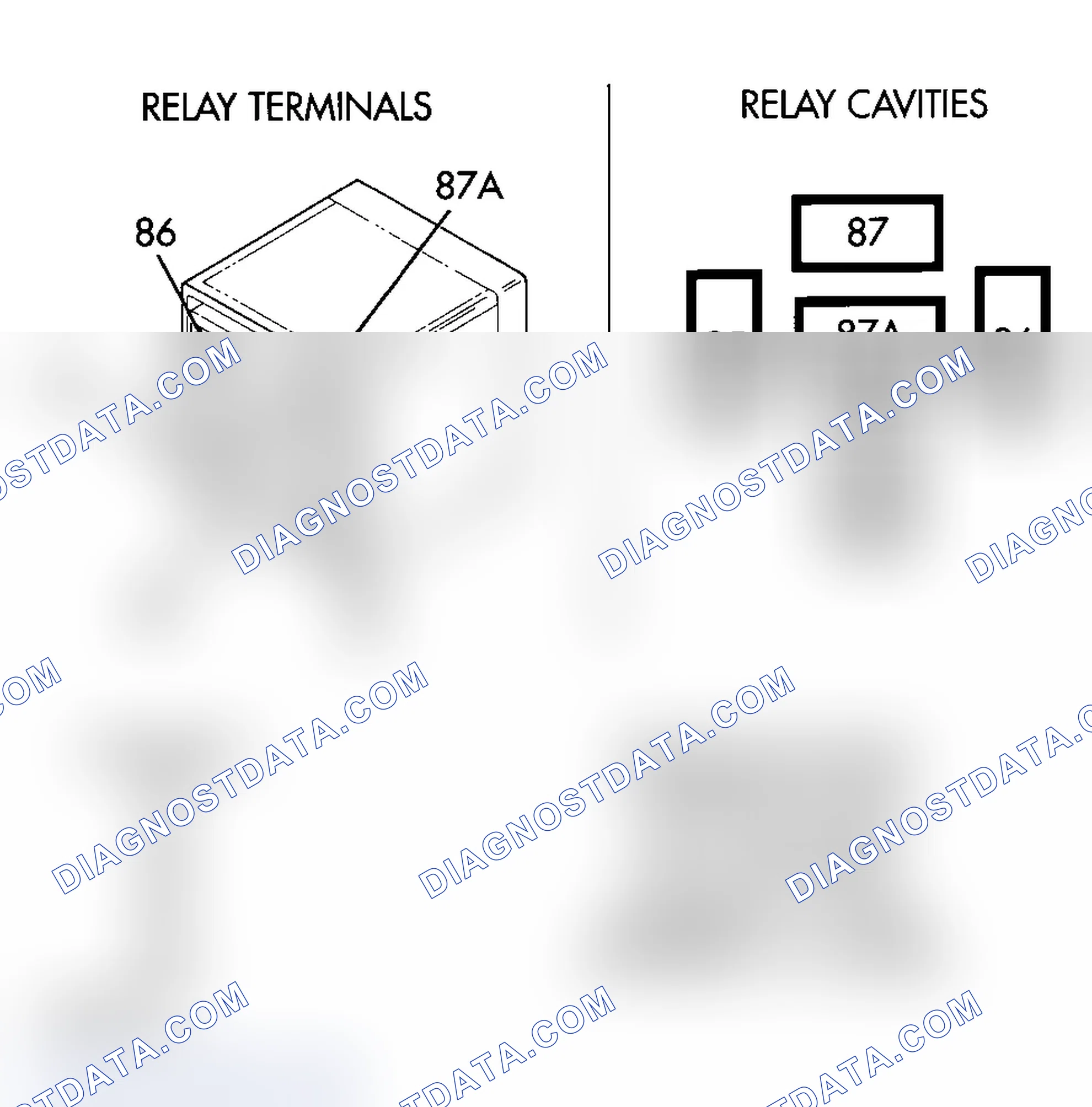 Scheme 30: DIAGNOSIS AND TESTING - BLOWER MOTOR RELAY