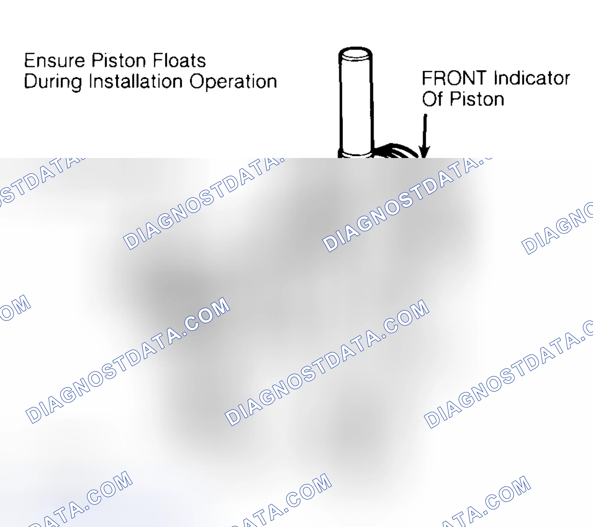 Scheme 12: Installing Typical Piston Pin