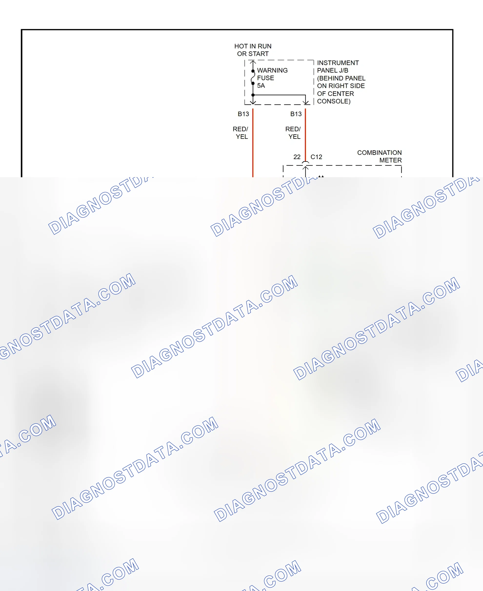 Scheme 5: Charging System Wiring Diagram (Celica)