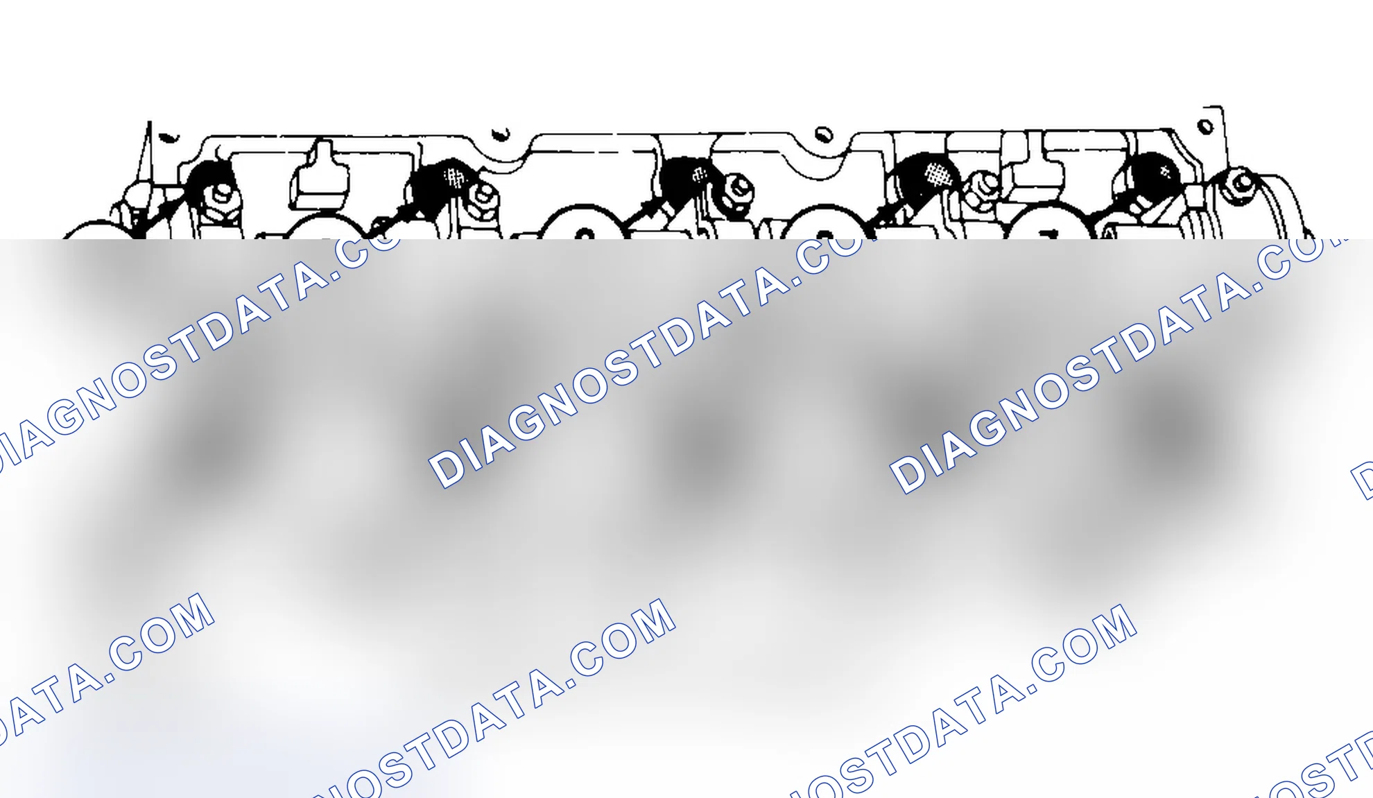 Scheme 7: Typical Cylinder Head Tightening or Loosening Sequence