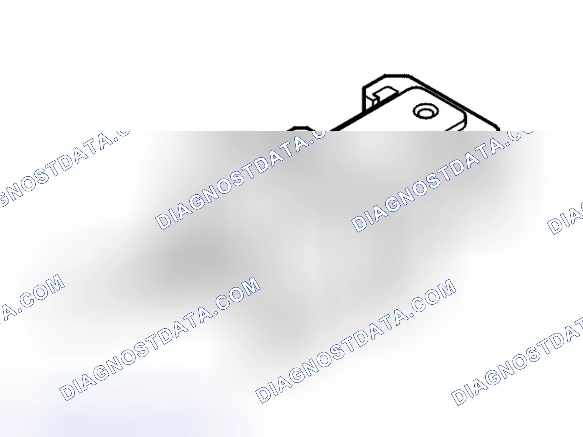 Scheme 204: Fuel tank pressure sensor (certain markets only)