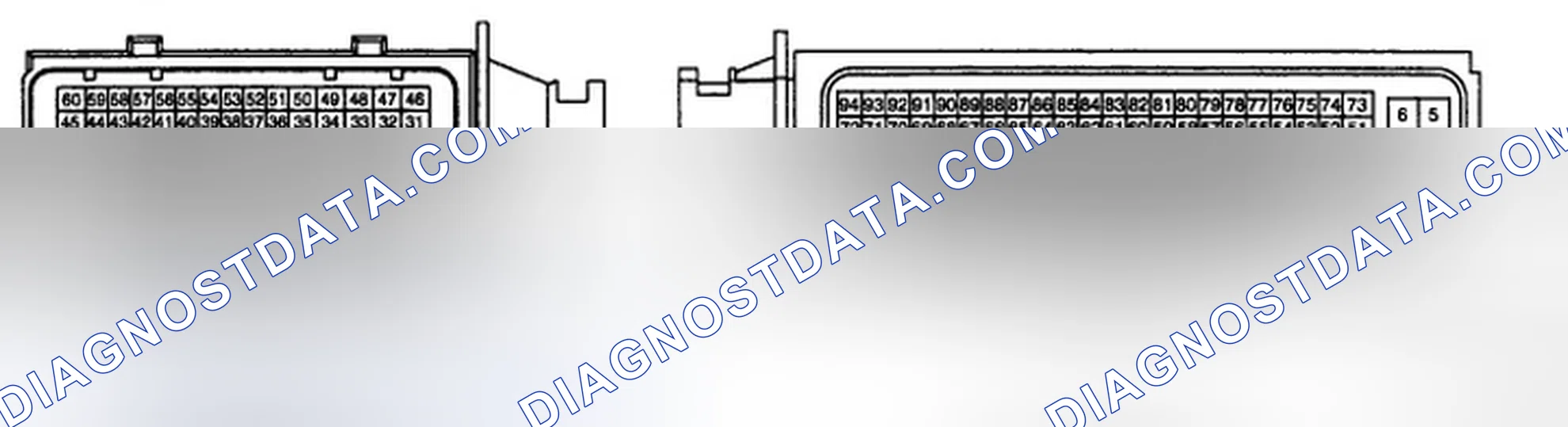 Scheme 157: ECM Harness Connector