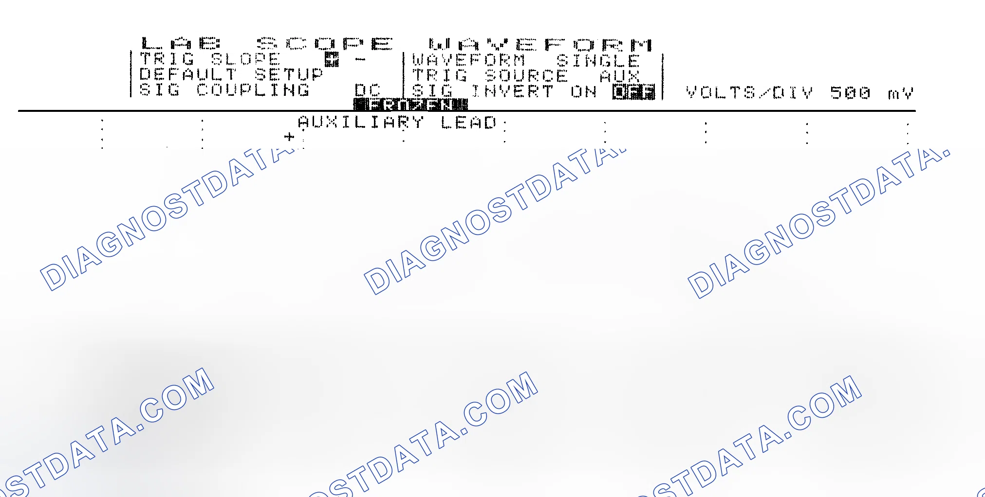 Scheme 14: Single Injector w/Excessive Current Flow - Current Pattern