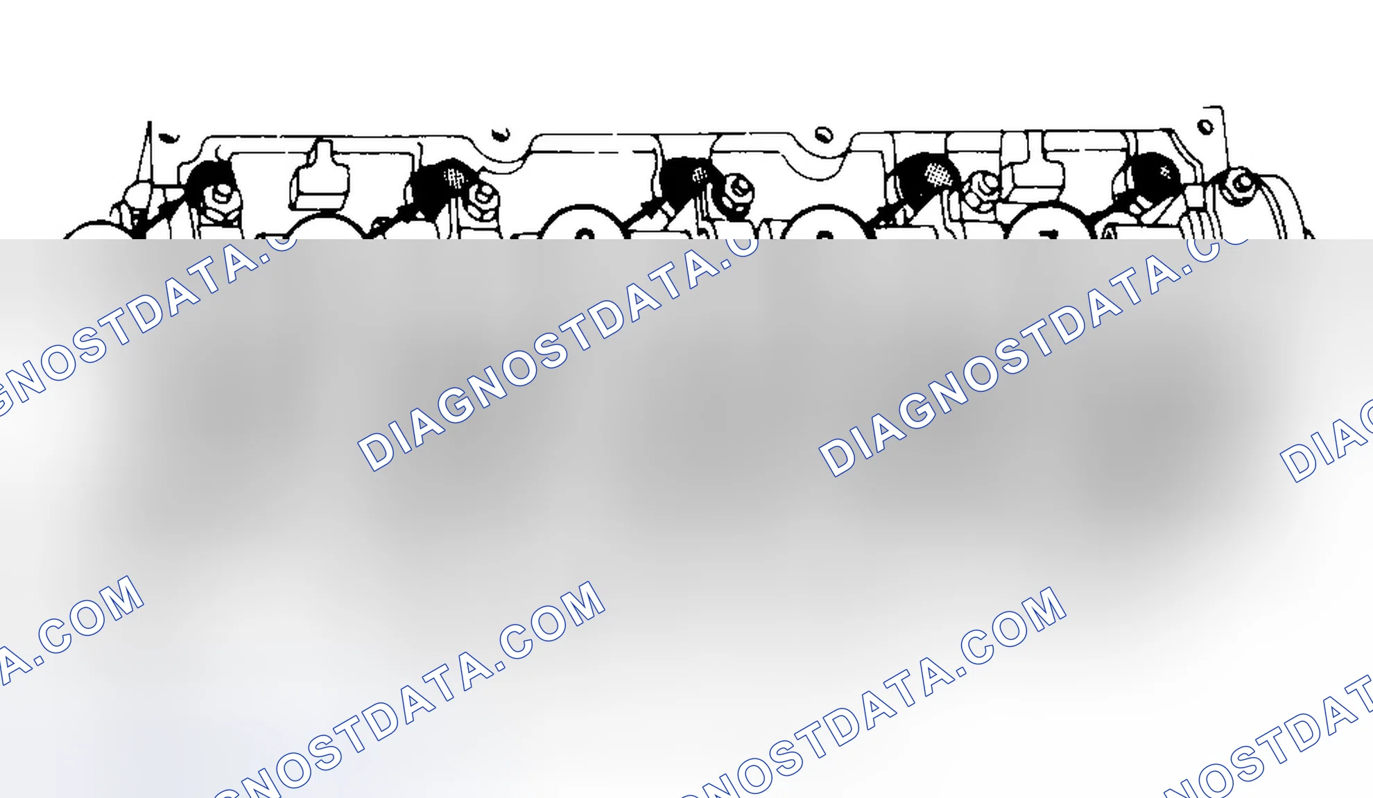 Scheme 7: Typical Cylinder Head Tightening or Loosening Sequence