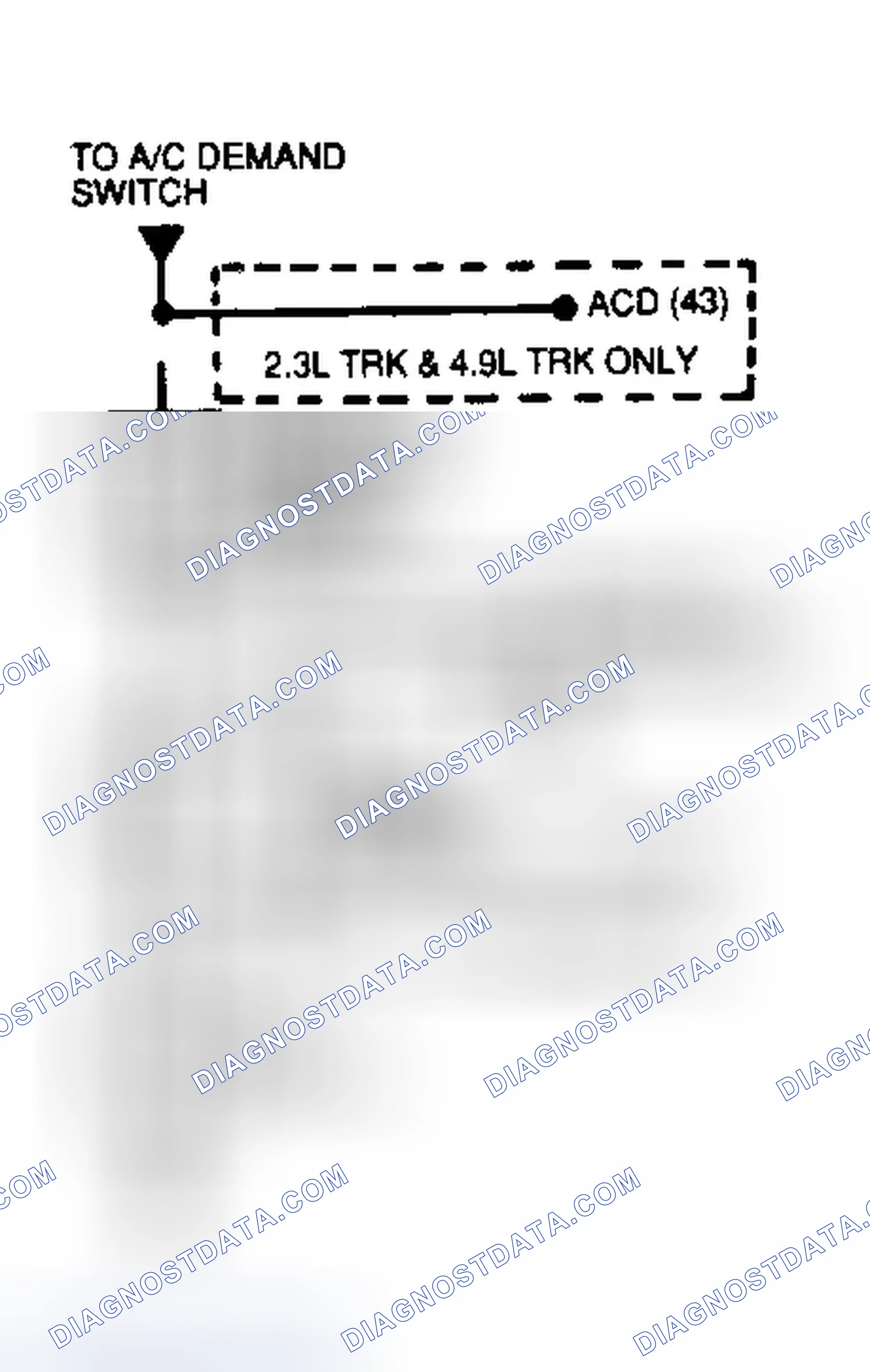 Scheme 89: WOT A/C Cut-Out Circuit (All Others)