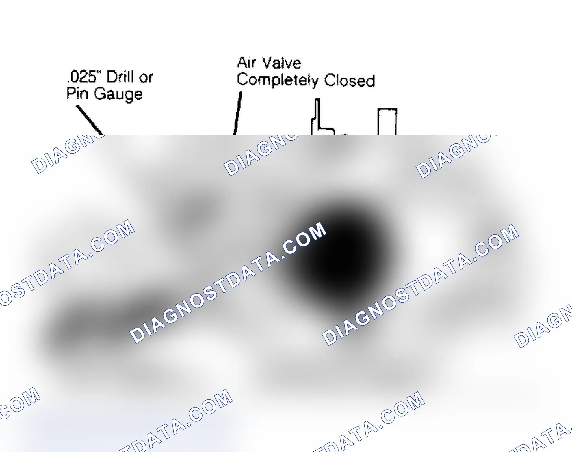 Scheme 15: Air Valve Rod Adjustment - Rear Air valve must be completely closed.