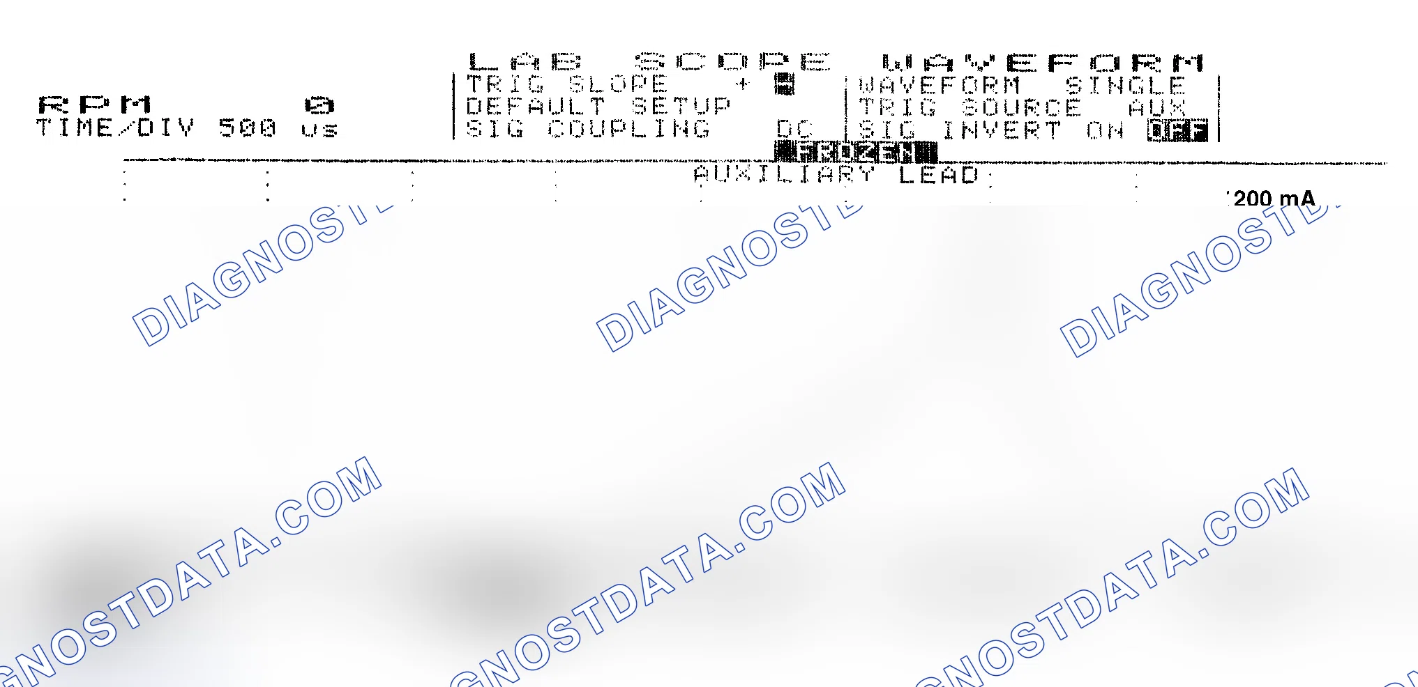 Scheme 17: Single Injector w/Normal Current Flow - Current Pattern