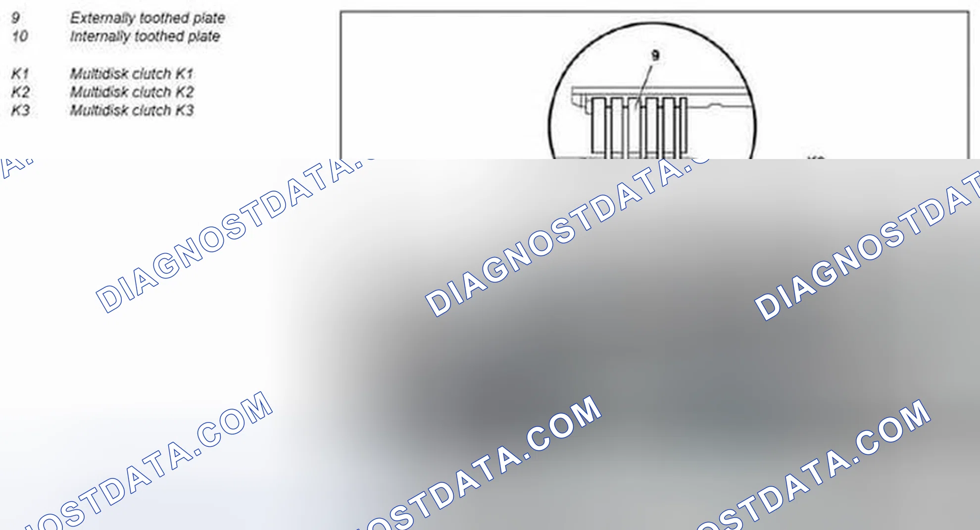 Scheme 233: Multi-disk clutch, design - GF27.51-P-5103-03N