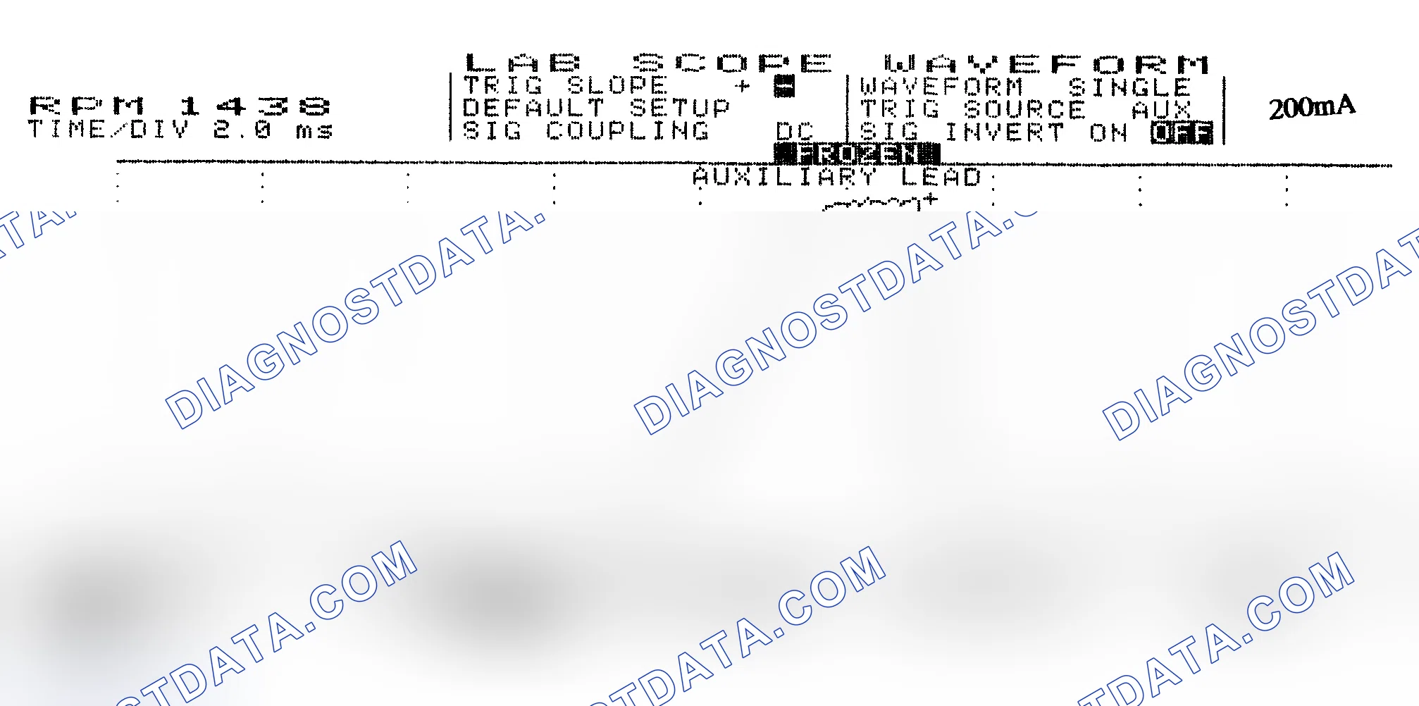 Scheme 15: Single Injector w/Normal Current Flow - Current Pattern