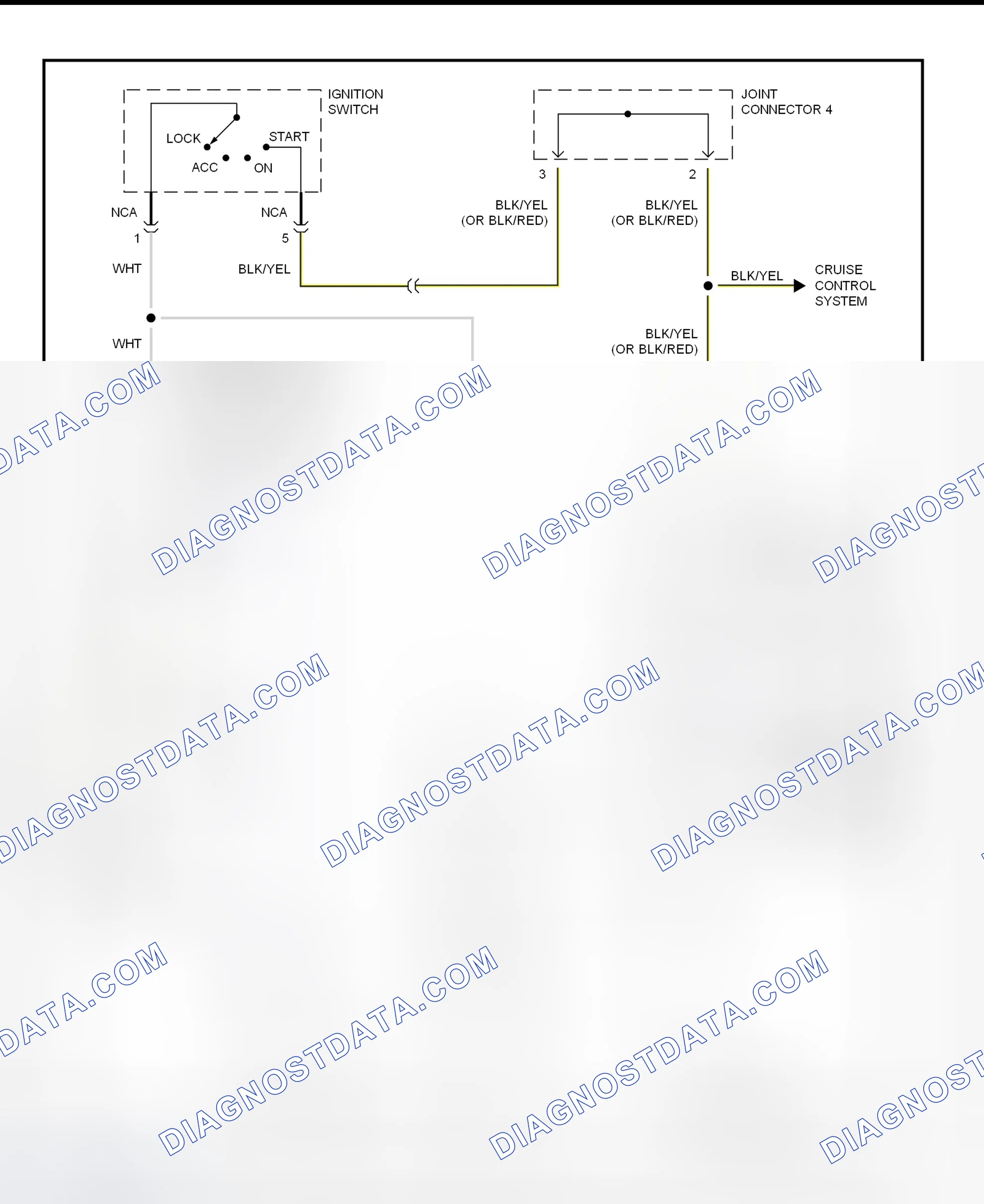 Scheme 11: Starting System Wiring Diagram (Montero Sport - A/T)