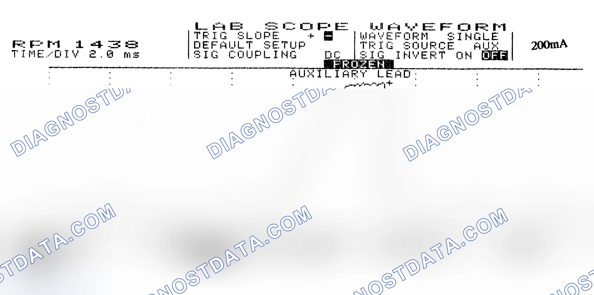 Scheme 15: Single Injector w/Normal Current Flow - Current Pattern