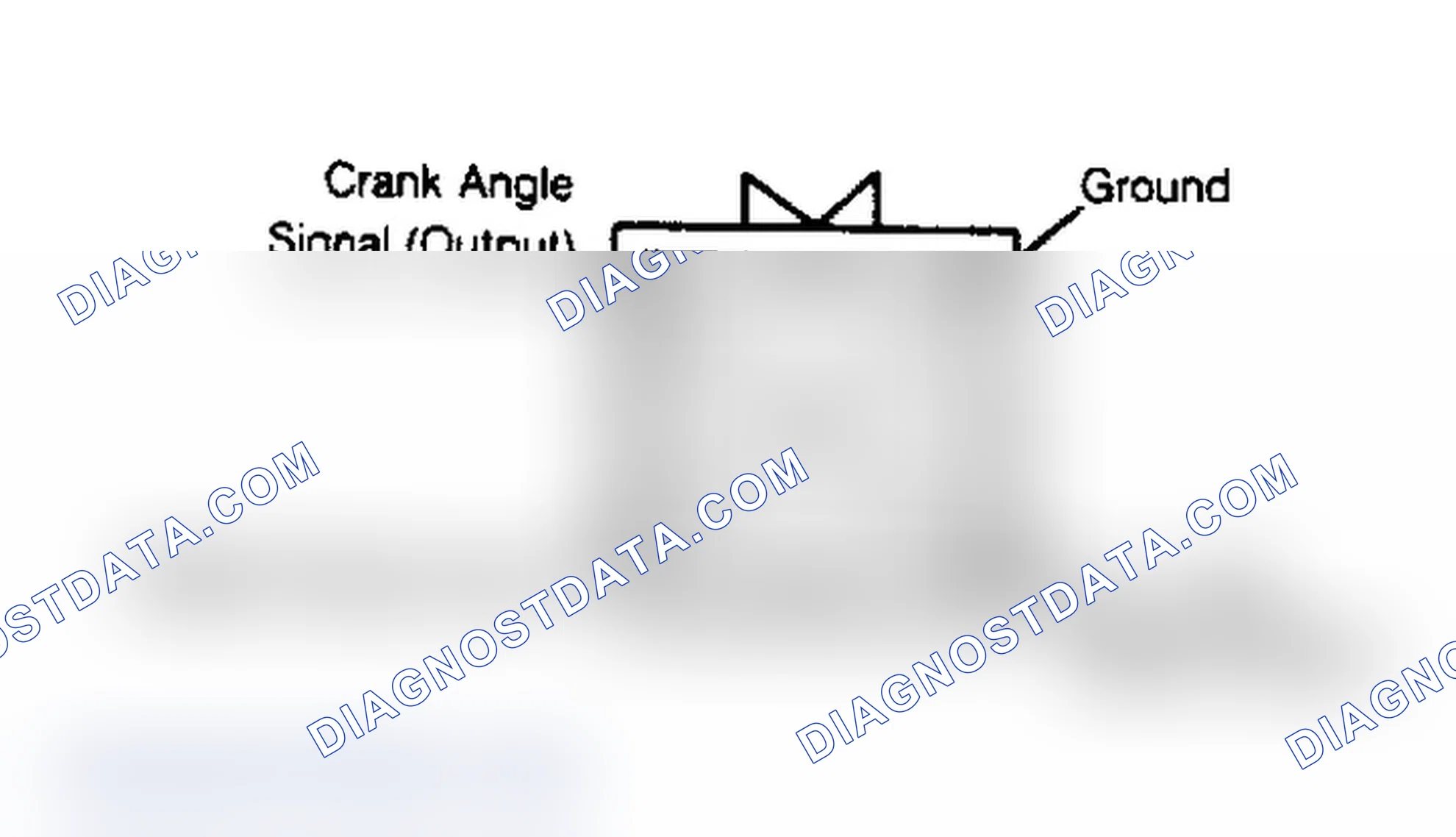 Scheme 12: Crank Angle Sensor (All Others)