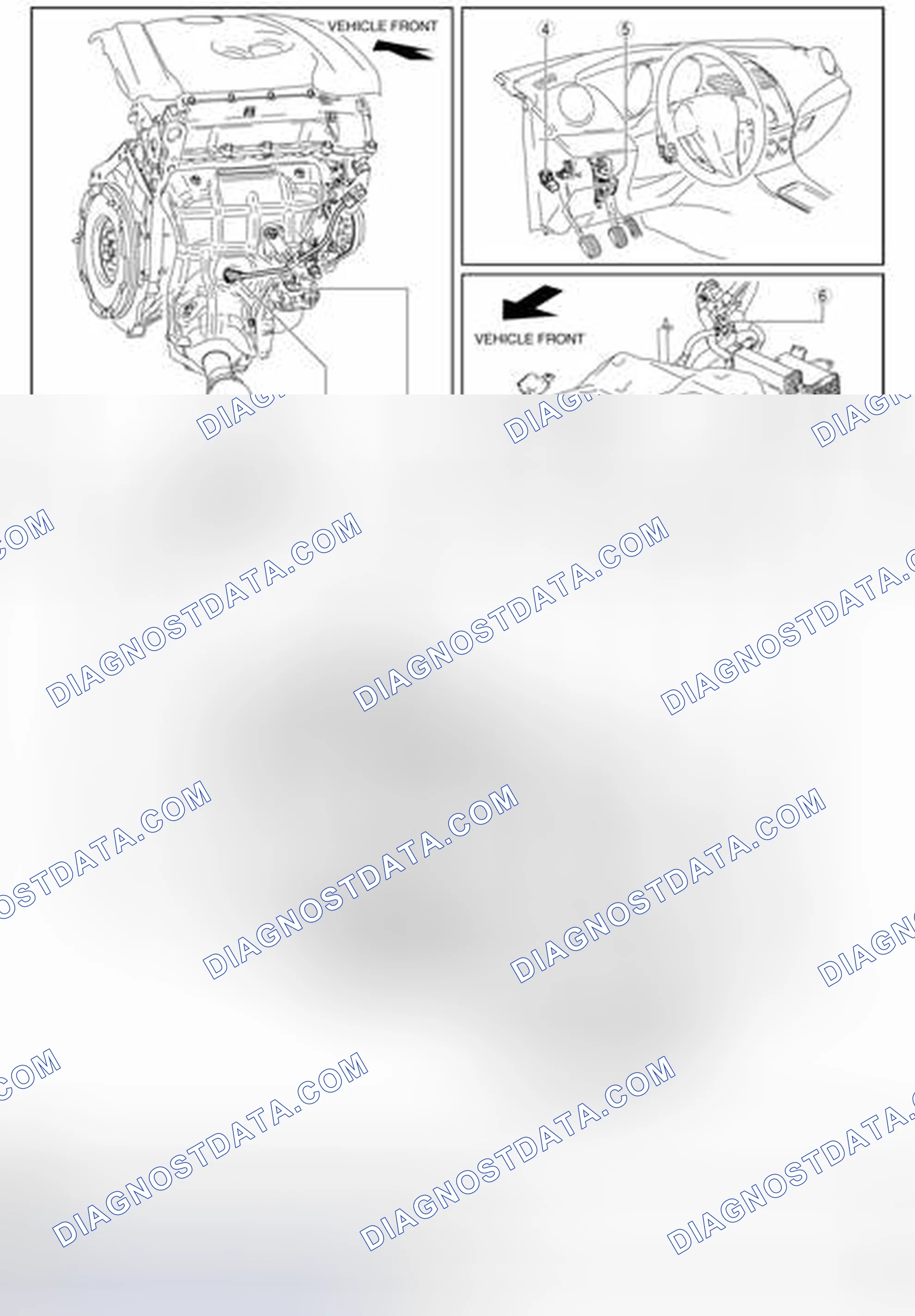 Scheme 172: Identifying Engine Control System Components Location [SKYACTIV-G 2.0] (1 Of 2)