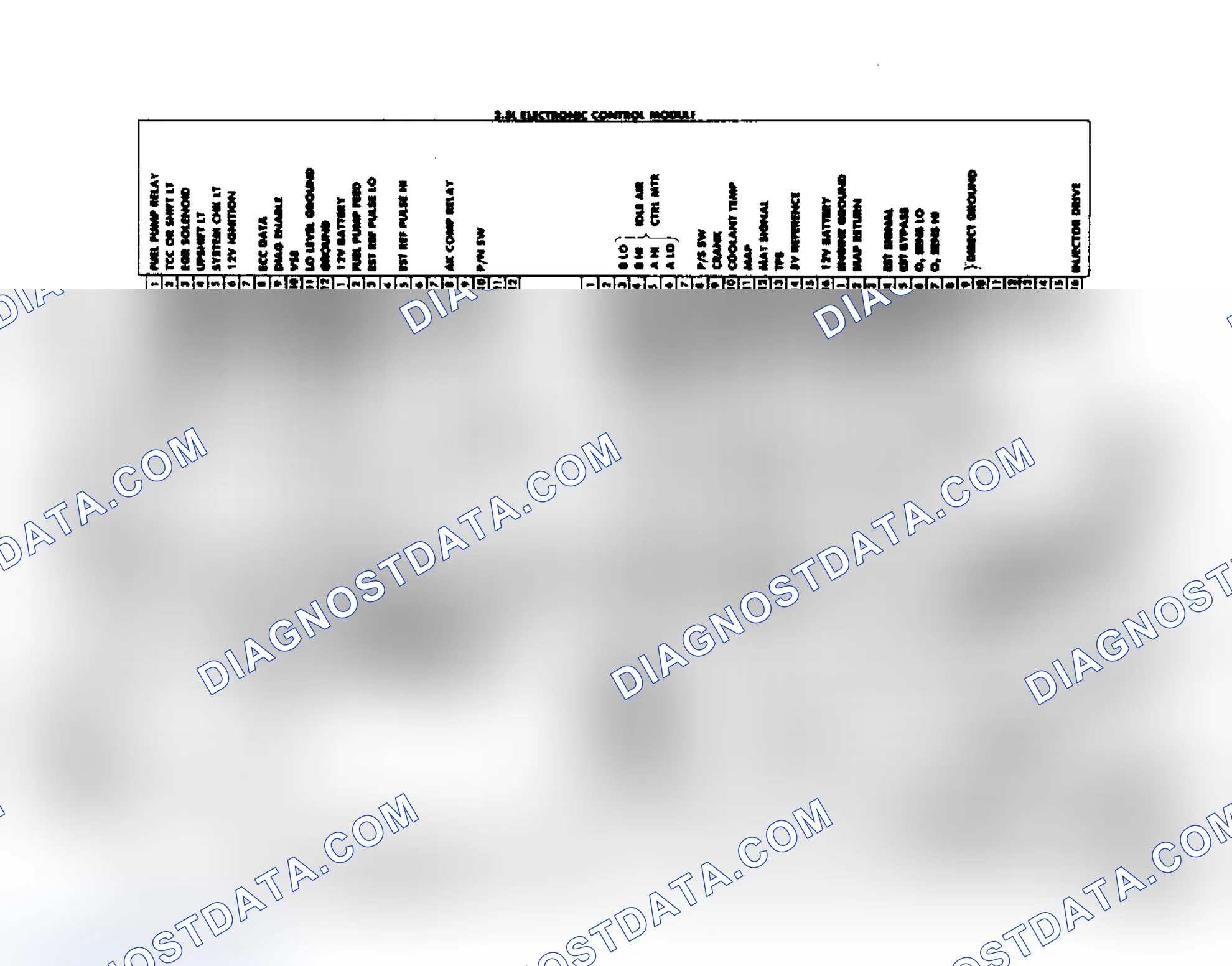 Scheme 89: S-10 & S-15 2.5L Wiring Diagram